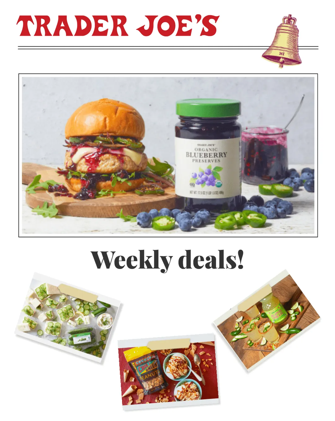 Trader Joe's Food Deals valid until September 4, 2024