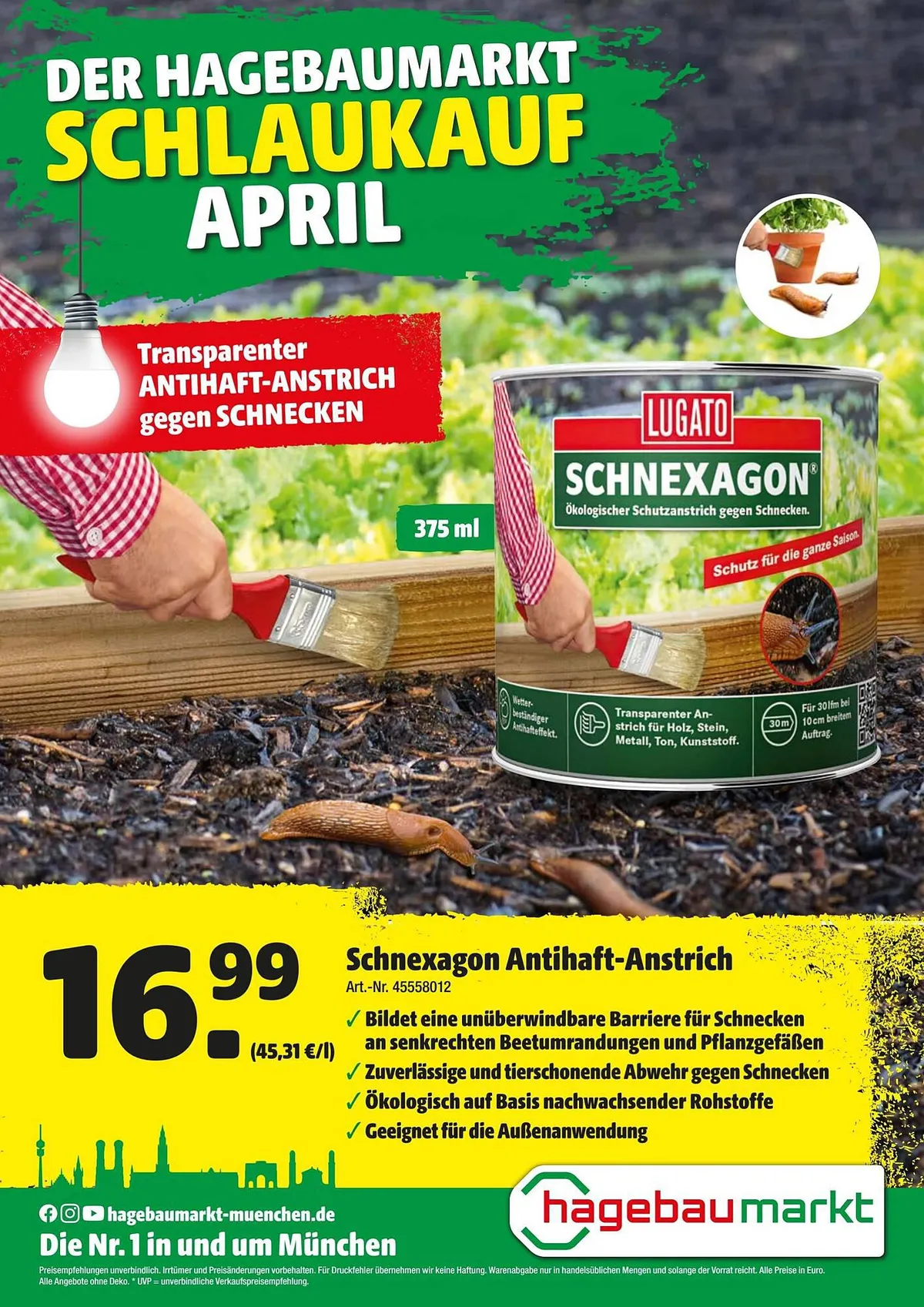 Hagebau Prospekt gültig bis 30. April 2024