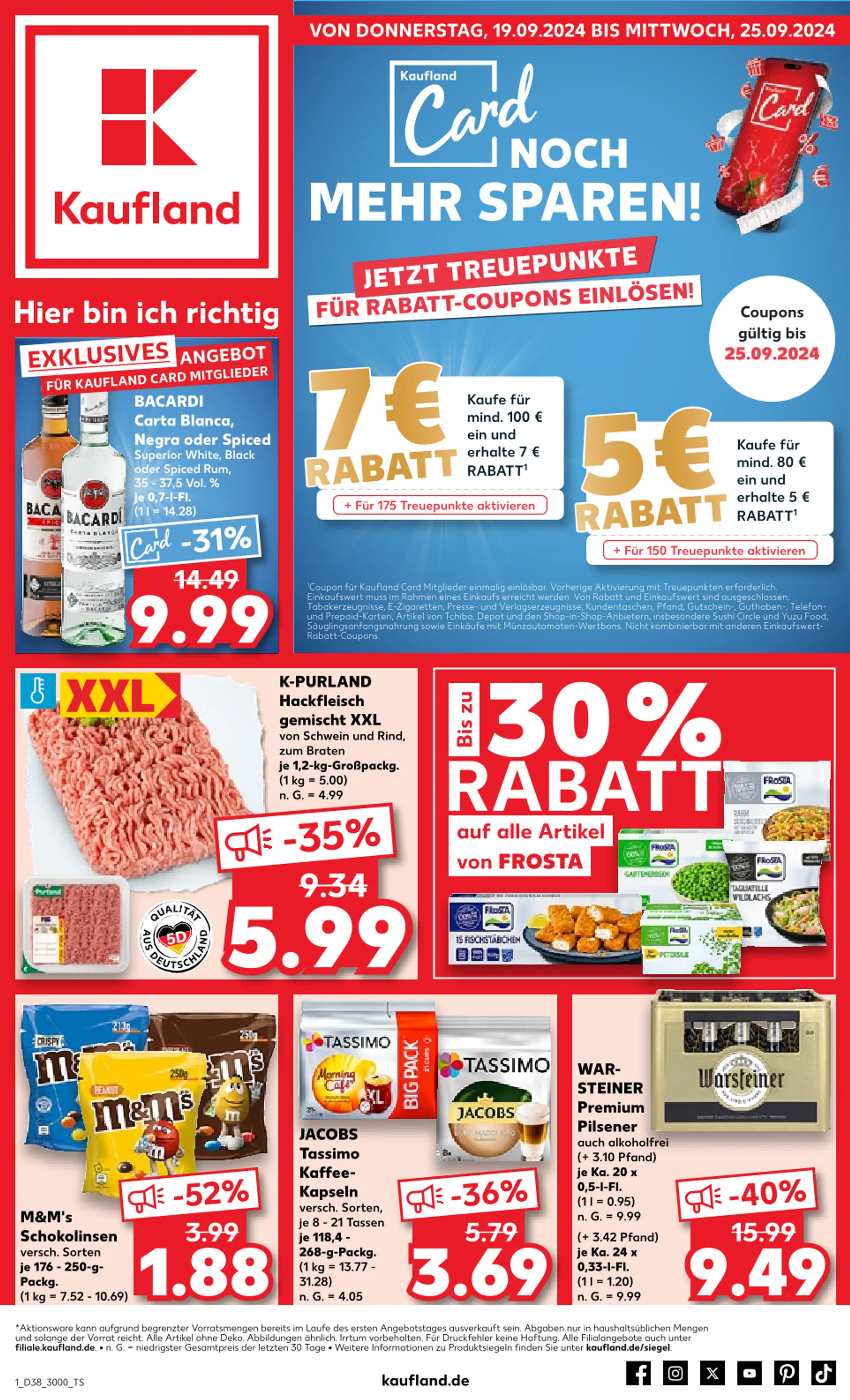 Speciale aanbiedingen van Kaufland Duitsland van 19 september tot 25 september 2024 - Folder pagina 