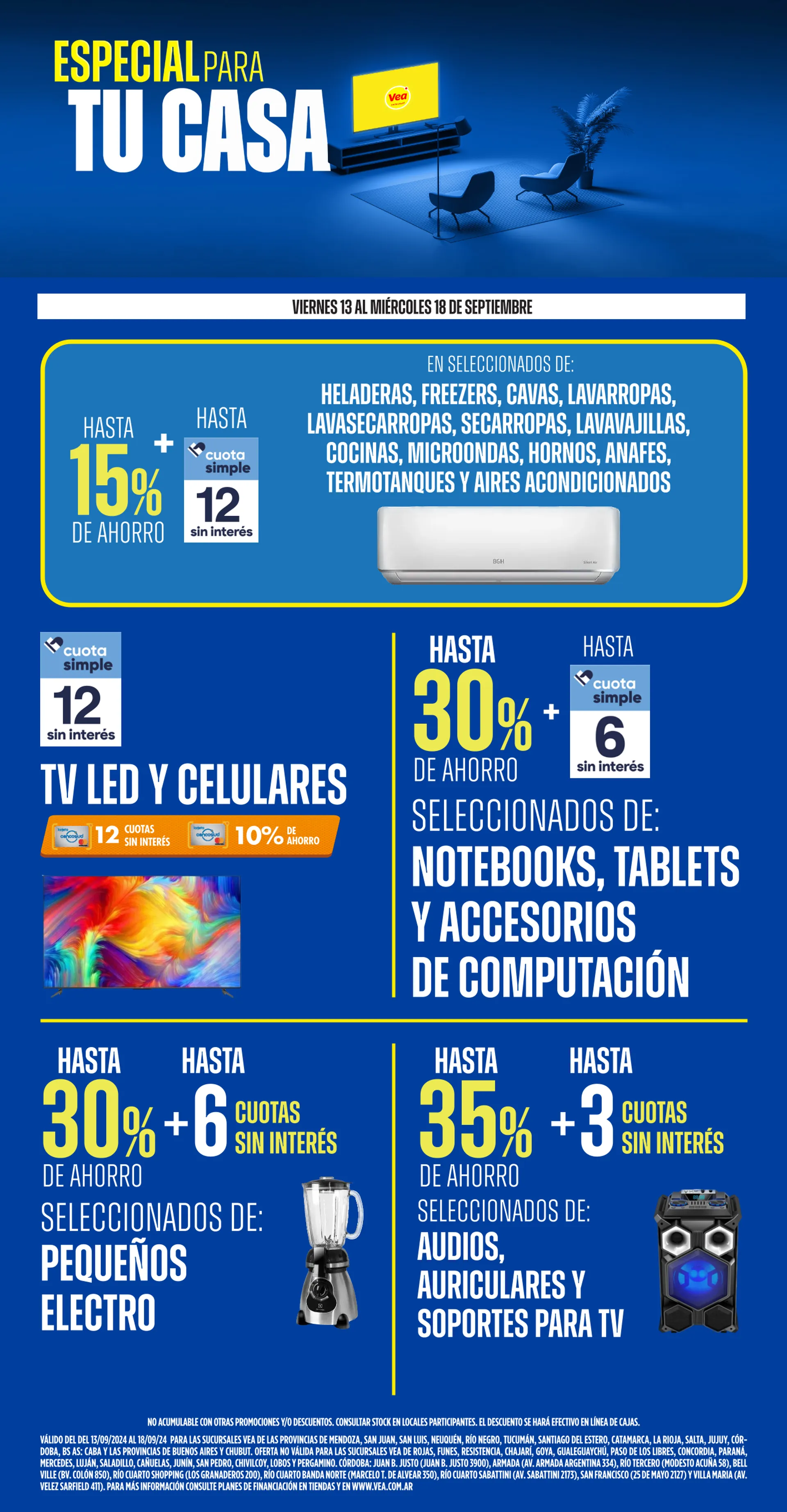 Ofertas de Catálogo: Vea 13 de septiembre al 19 de septiembre 2024 - Página 1 del catálogo