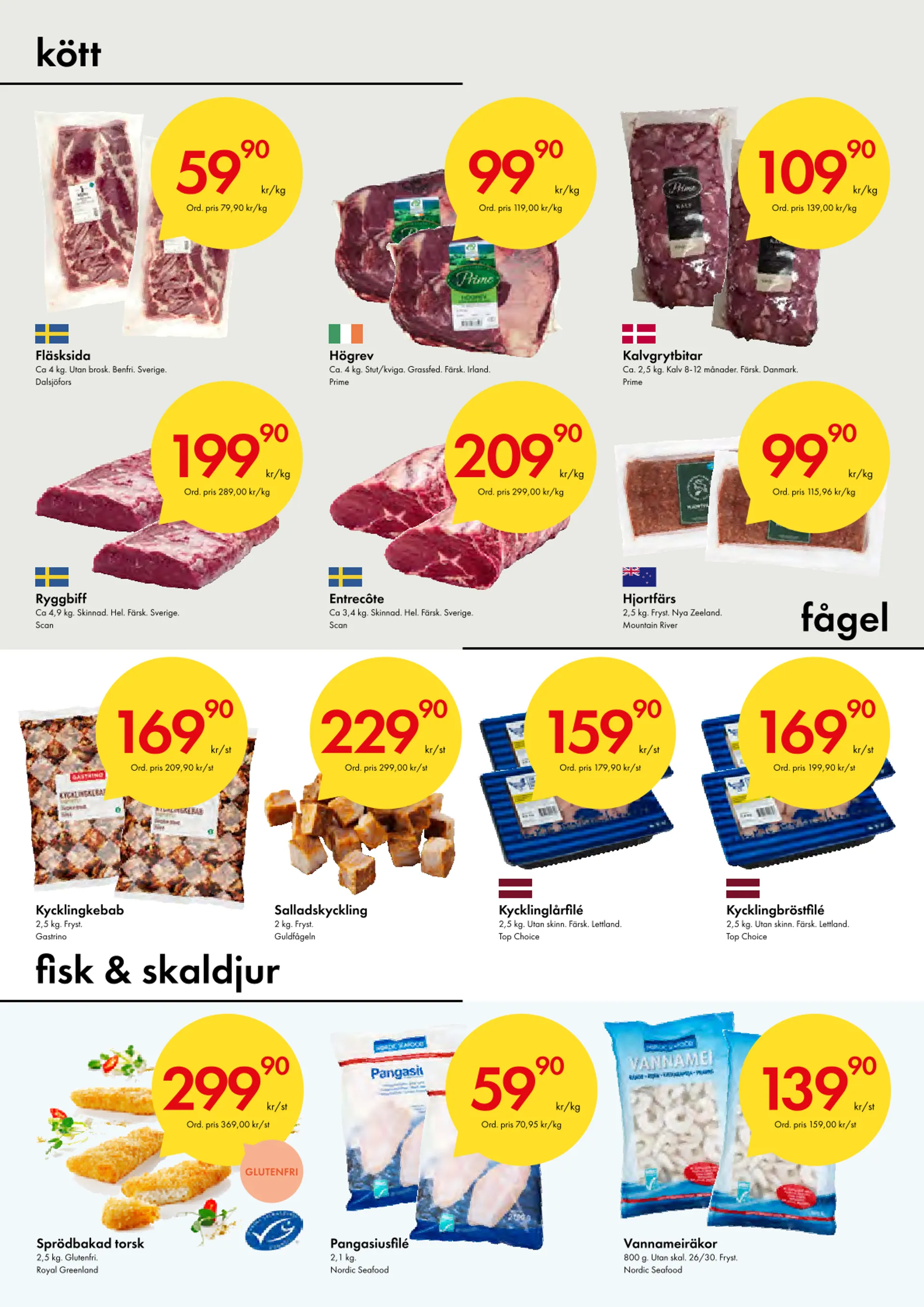 Axfood Snabbgrosss specialerbjudanden från 23 september till 7 oktober 2024 - Reklamblad sidor 2