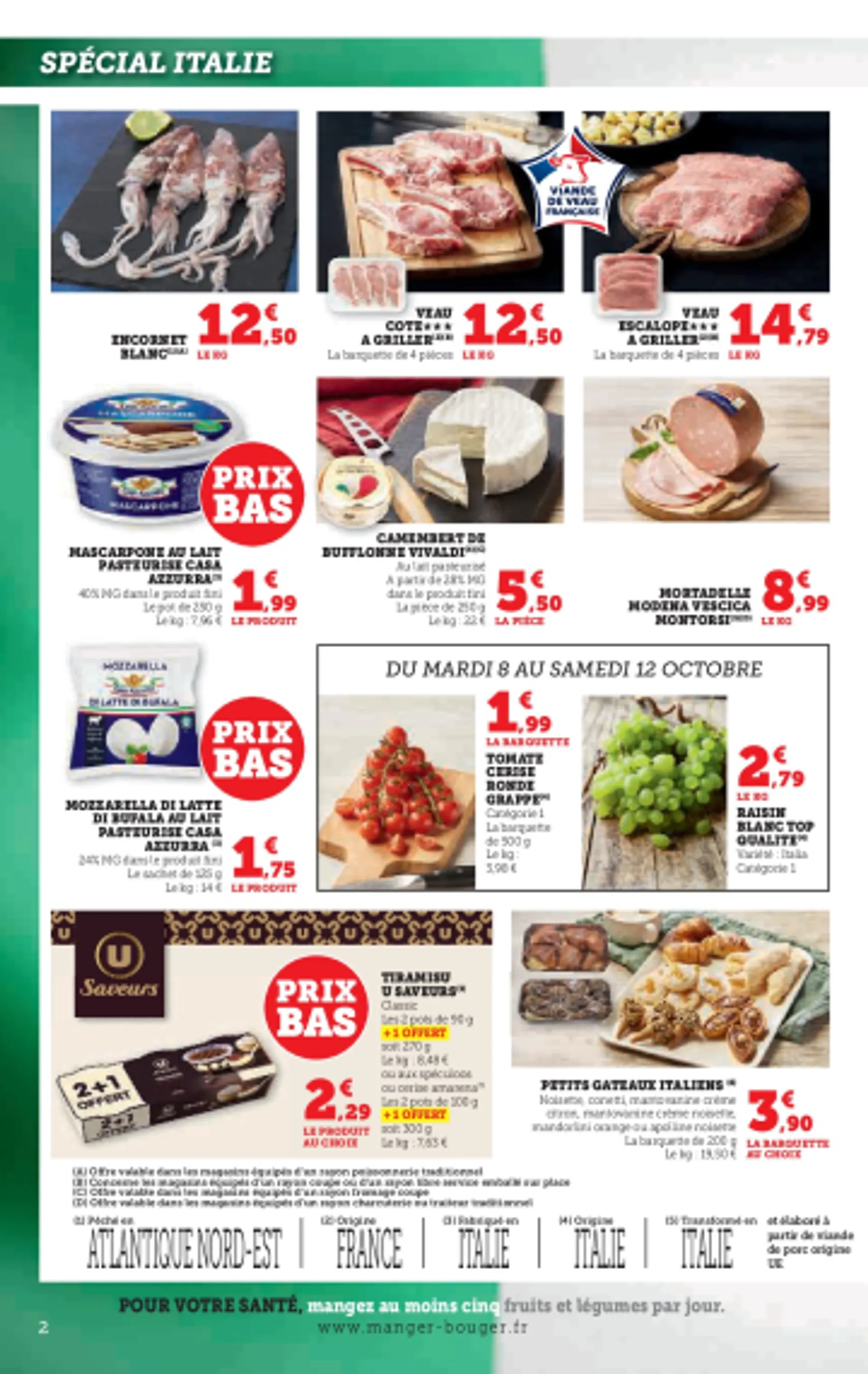 Promos de Super U du 8 octobre au 13 octobre 2024 - Catalogue page 2