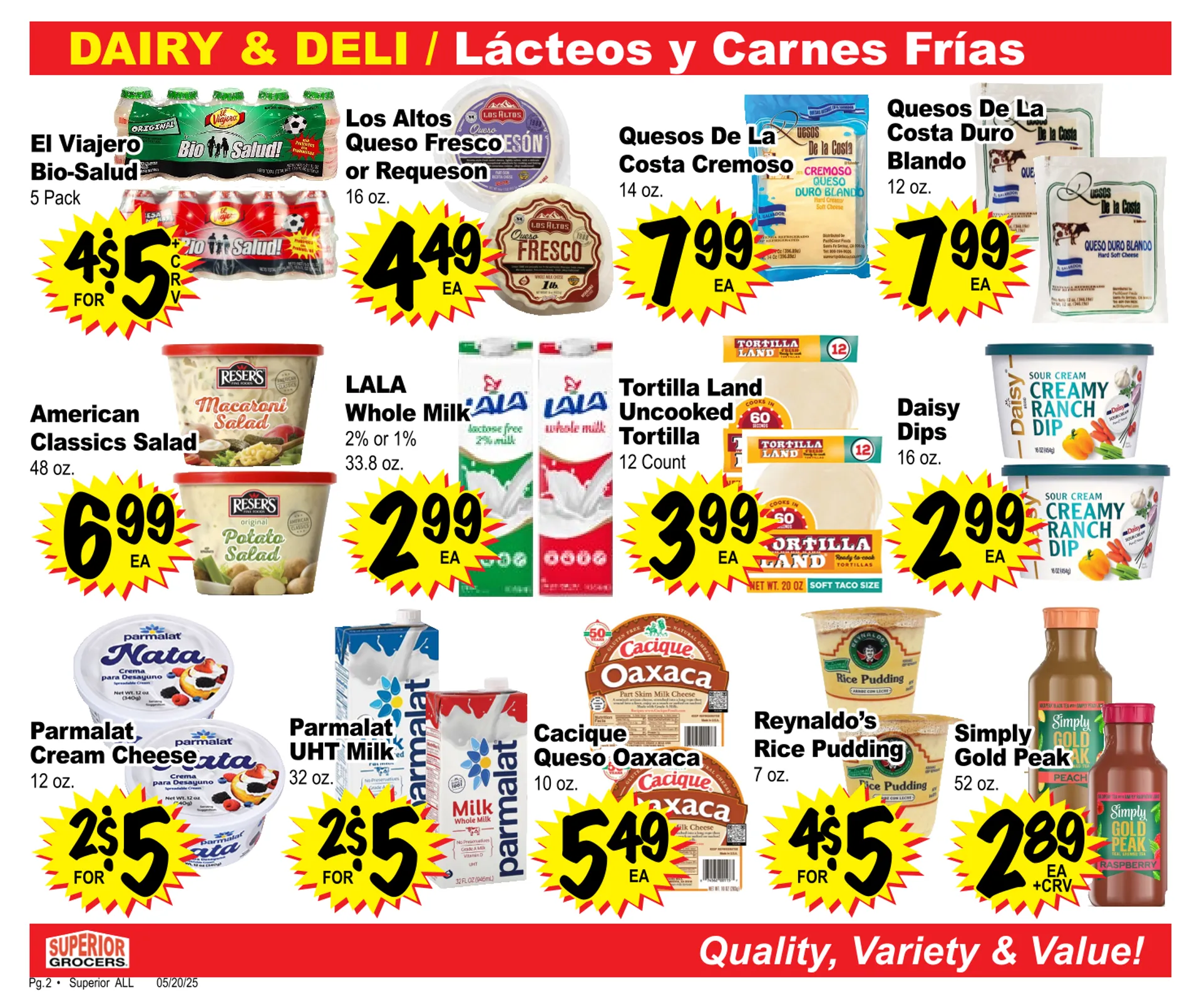 Weekly ad Superior Grocers Super Savers from May 27 to June 16 2025 - Page 2