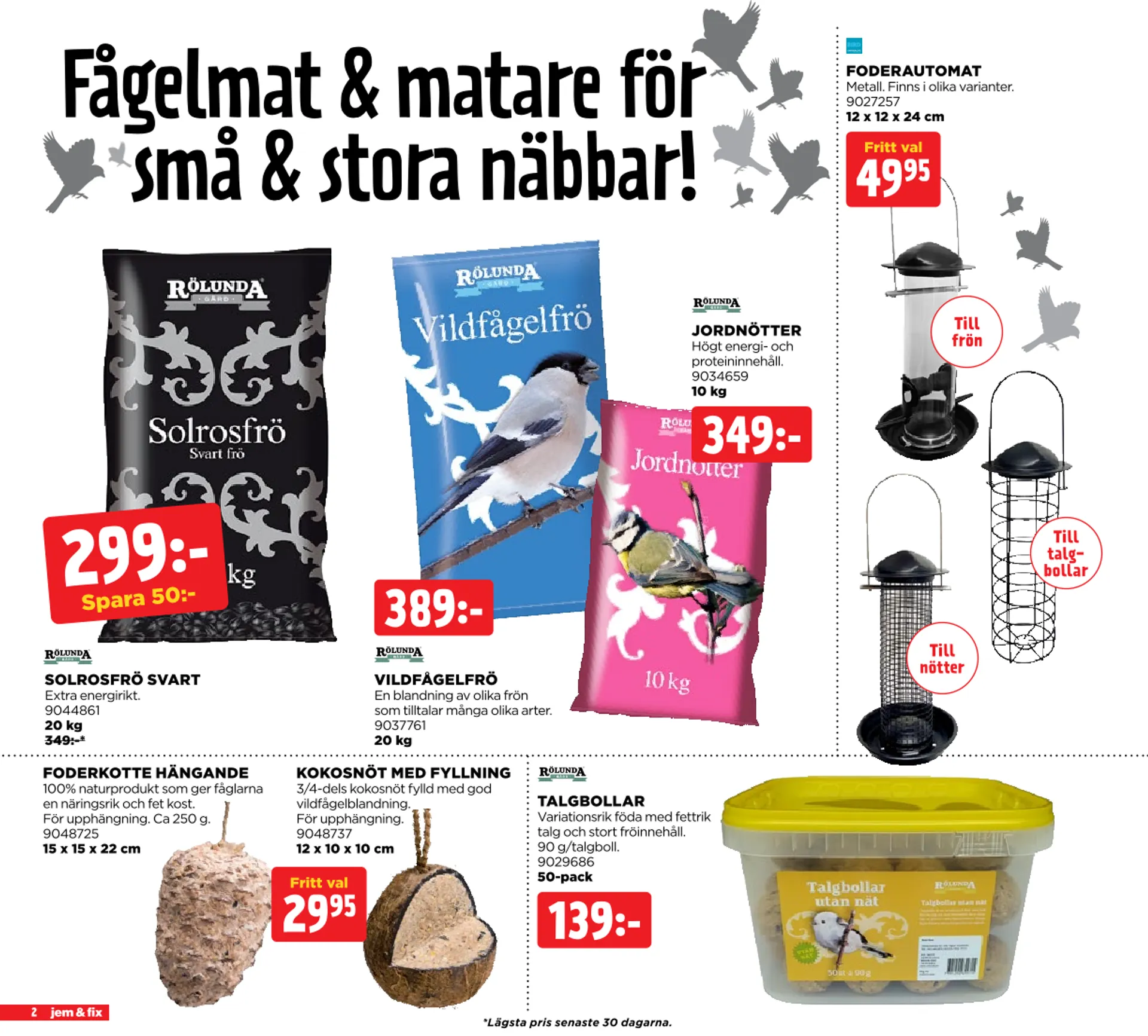 Jem och Fixs specialerbjudanden från 22 september till 6 oktober 2024 - Reklamblad sidor 2