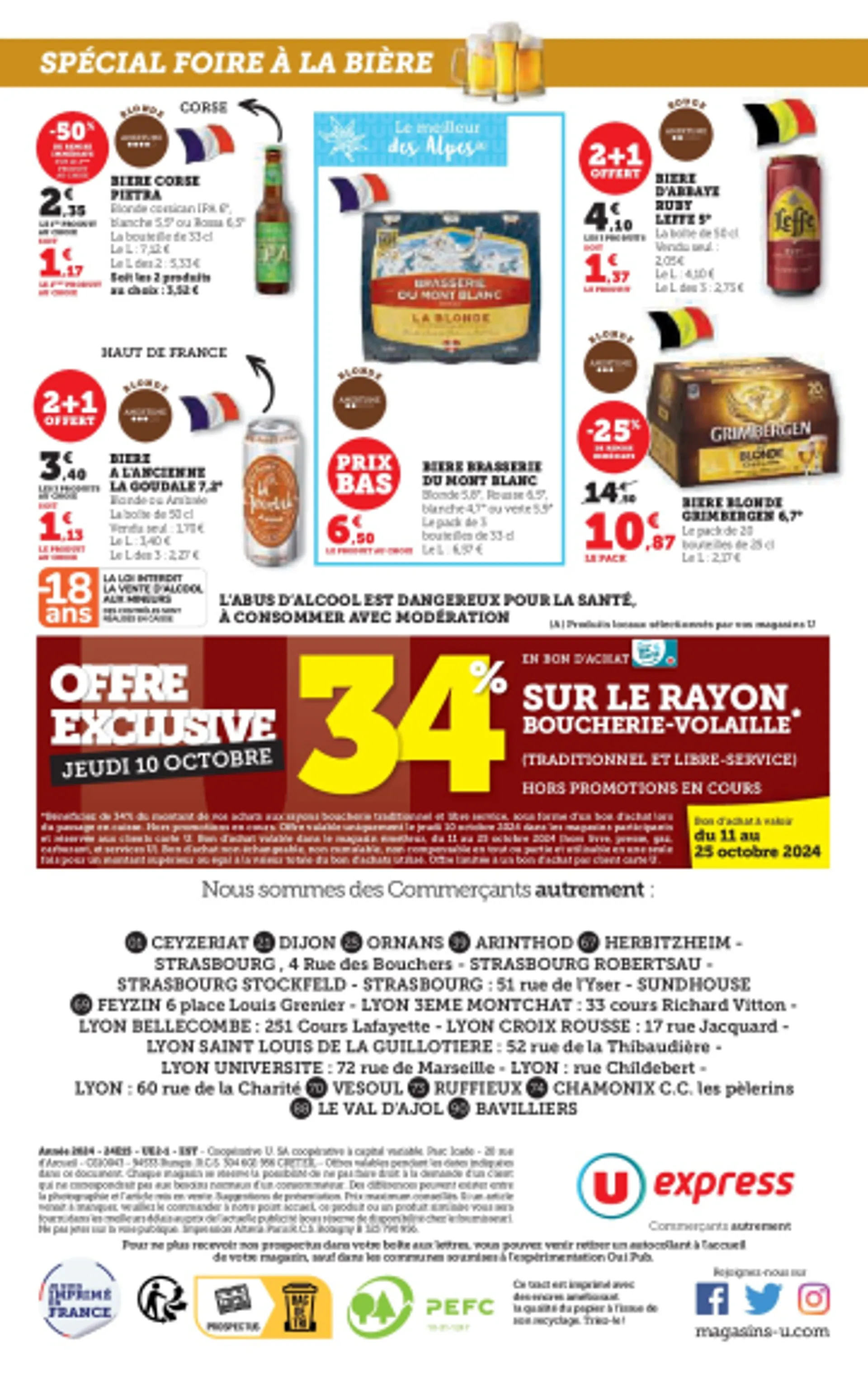 Promos de Super U du 8 octobre au 13 octobre 2024 - Catalogue page 4