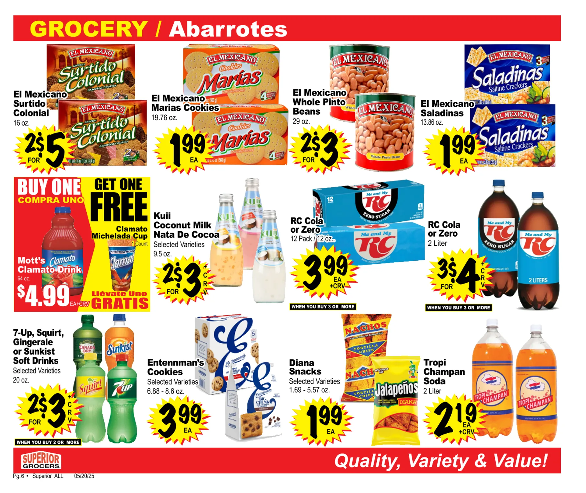 Weekly ad Superior Grocers Super Savers from May 27 to June 16 2025 - Page 6