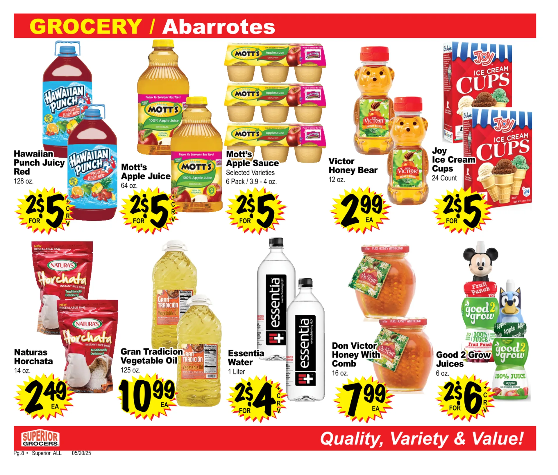 Weekly ad Superior Grocers Super Savers from May 27 to June 16 2025 - Page 8