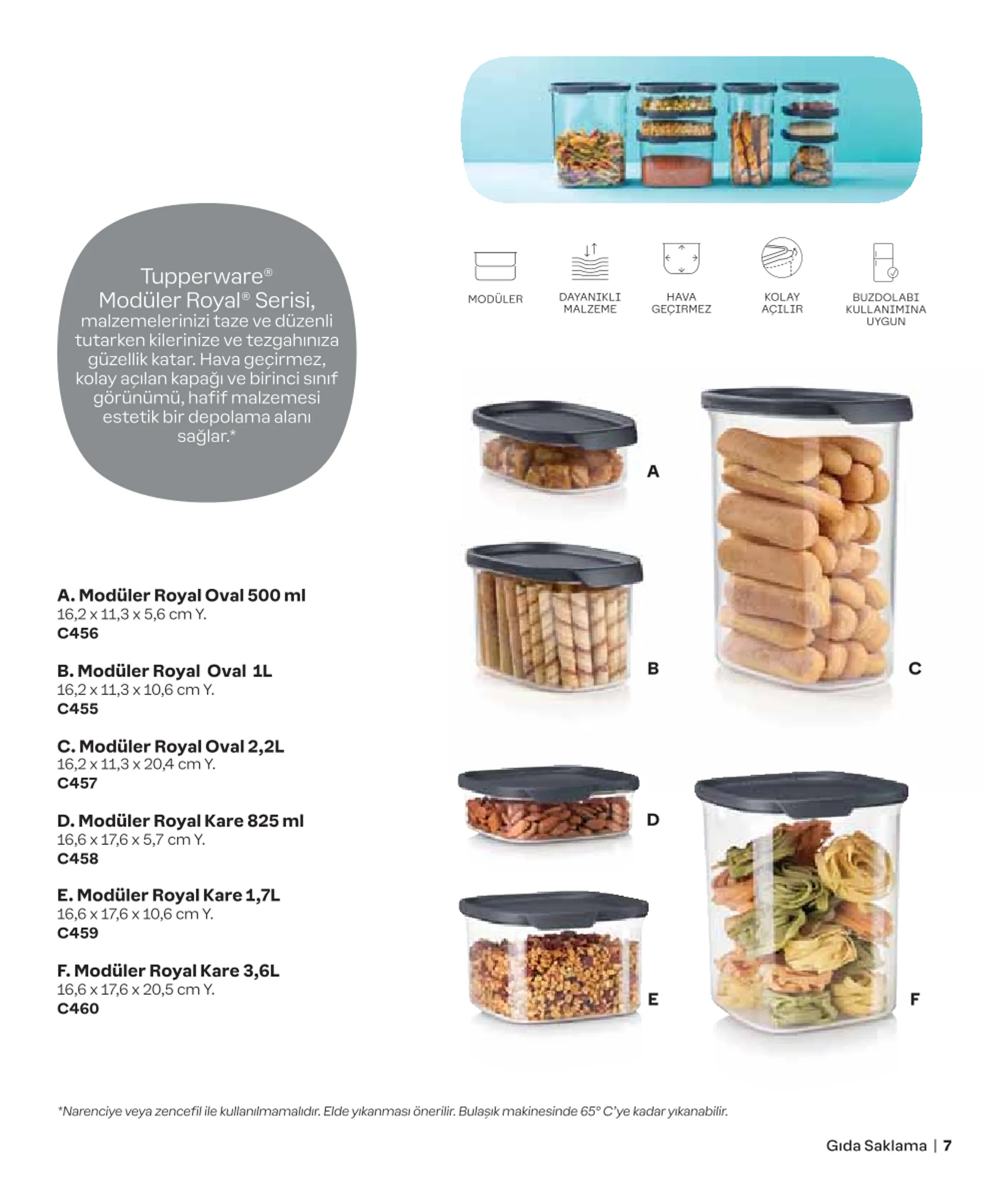 Katalog Tupperware mağazasının özel fırsatı 1 Ocak - 21 Mart 2025 - aktüel Sayfa 7