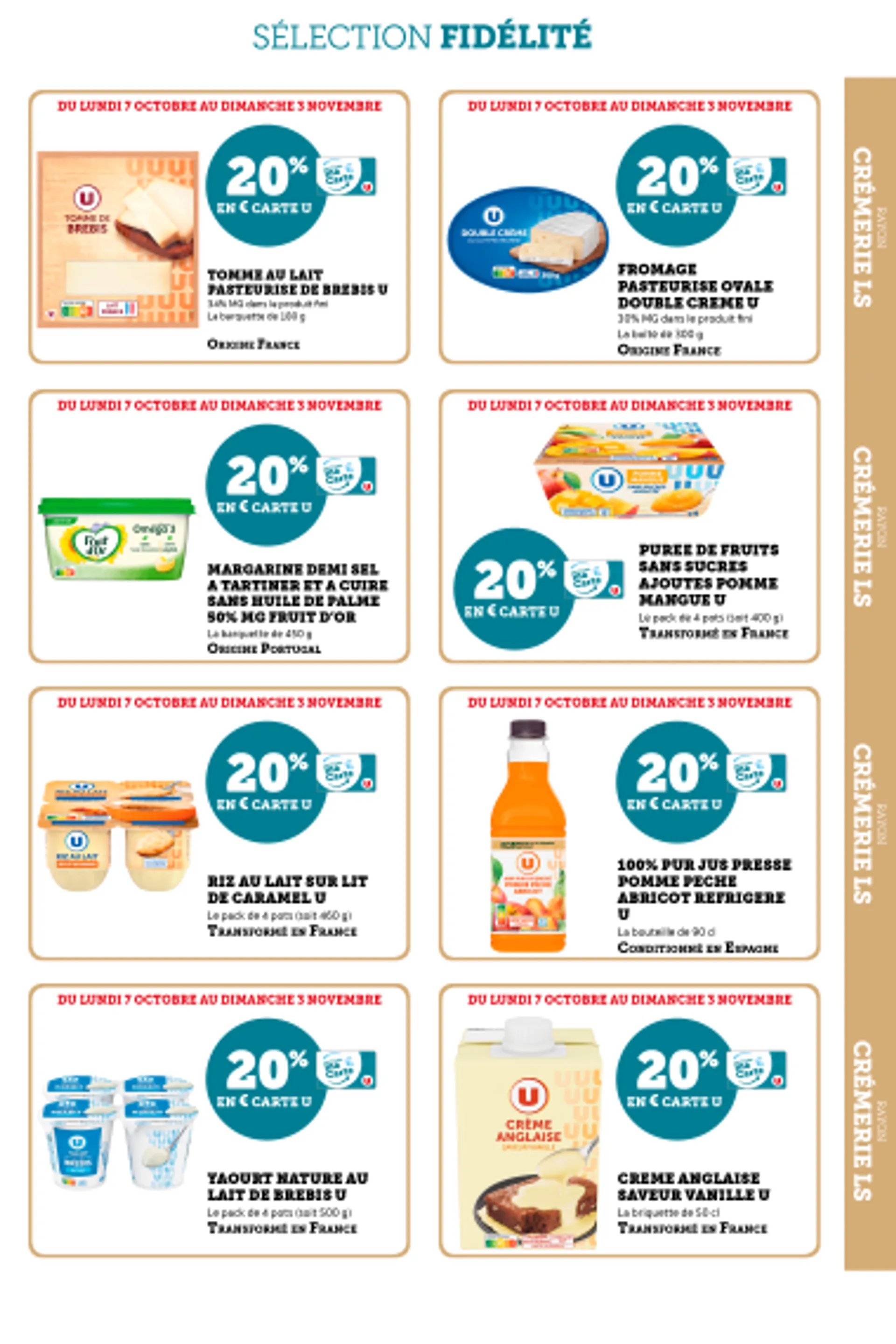 Promos de Super U du 7 octobre au 3 novembre 2024 - Catalogue page 7