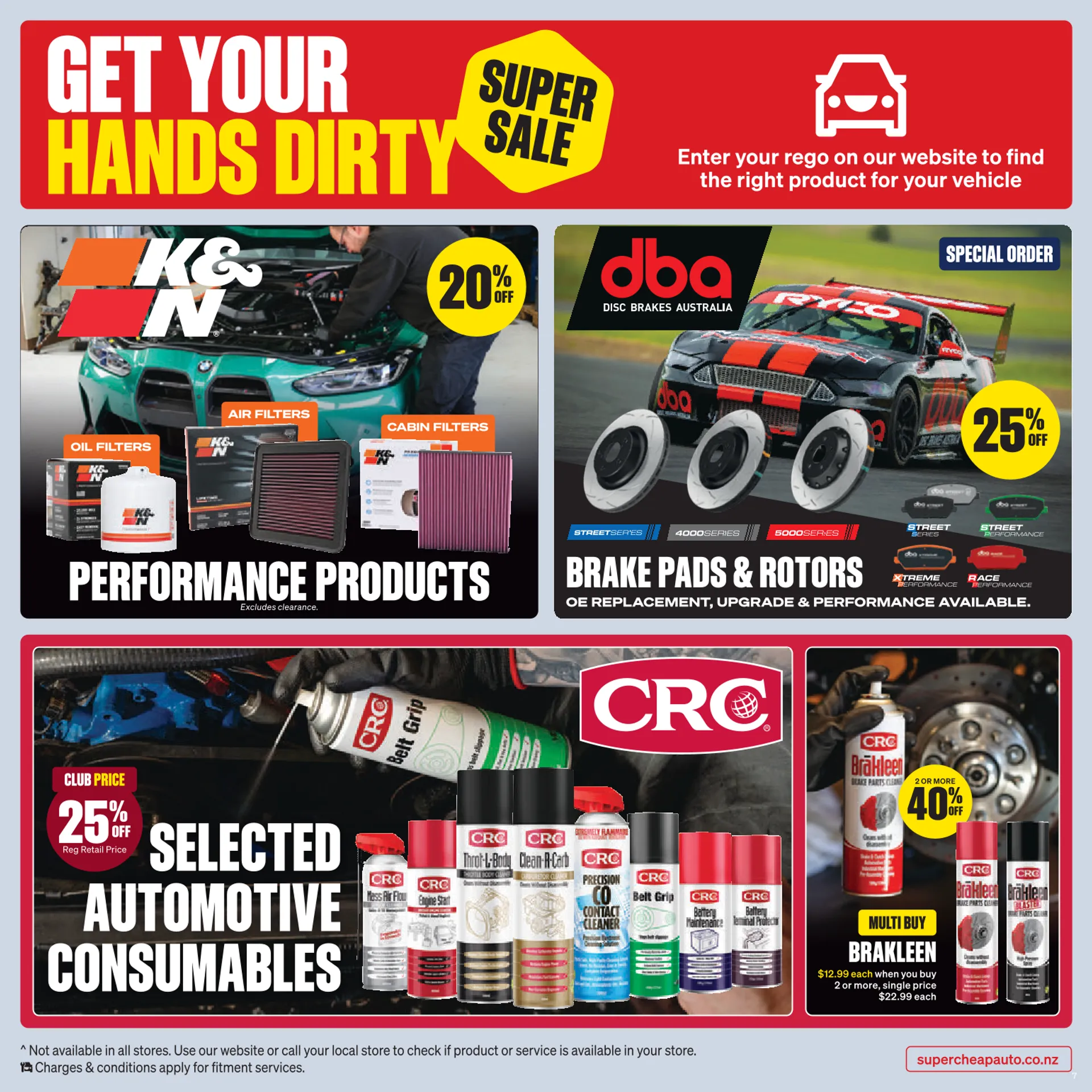 SuperCheap Auto special deal from 9 January to 19 January 2025 - Catalogue Page 7