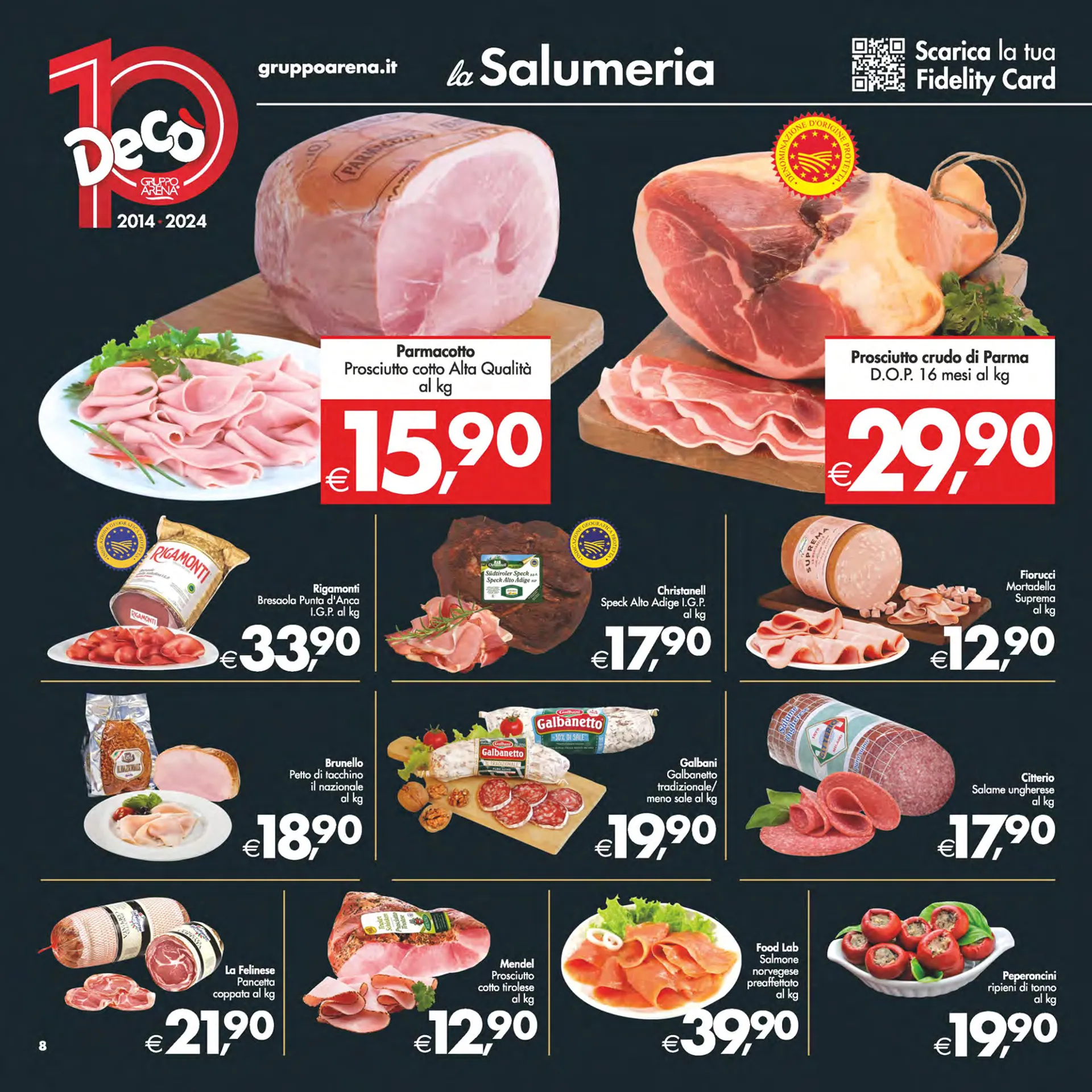 Offerta speciale di Deco Supermercati da 15 ottobre a 24 ottobre di 2024 - Pagina del volantino 8