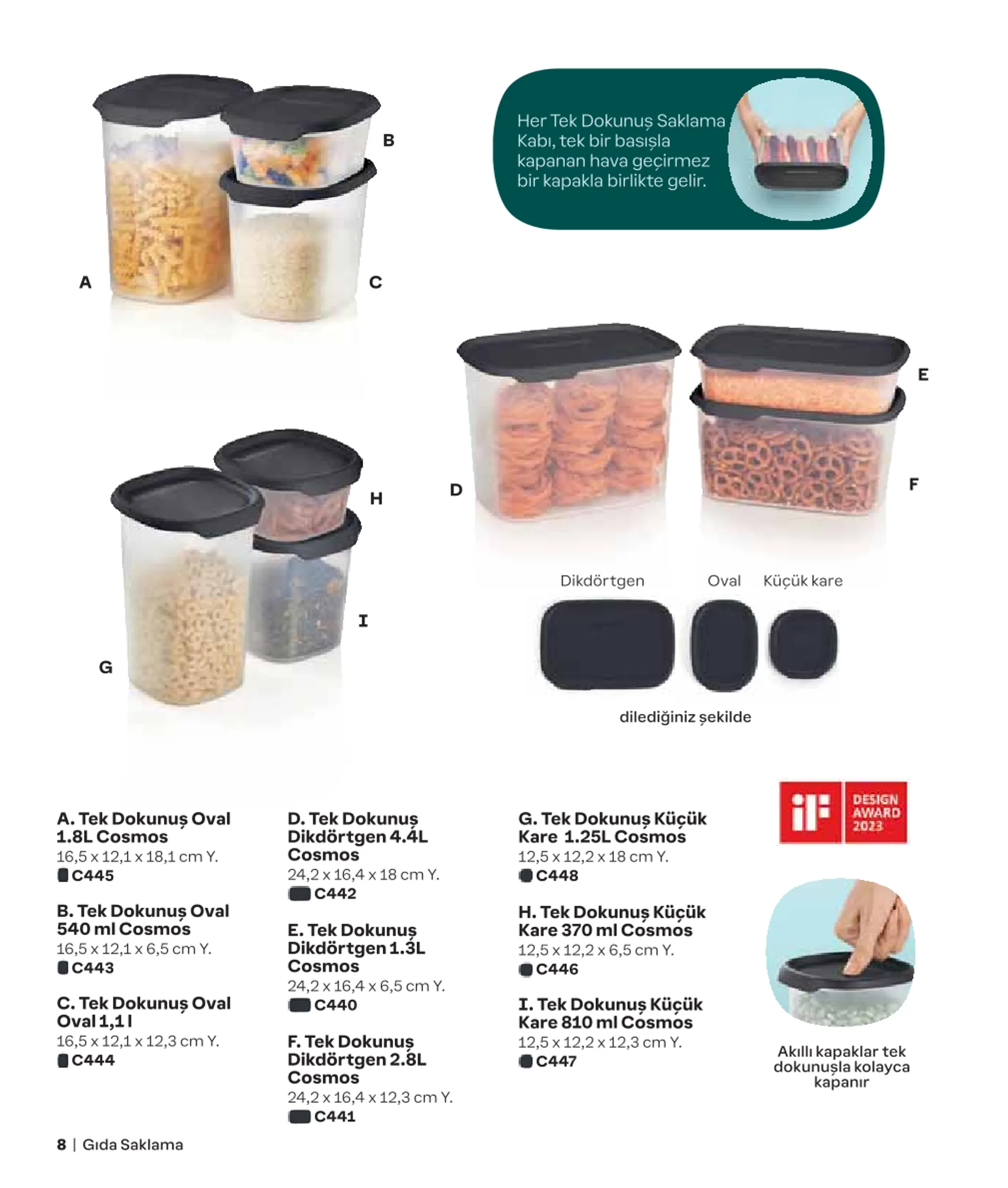 Katalog Tupperware mağazasının özel fırsatı 1 Ocak - 21 Mart 2025 - aktüel Sayfa 8