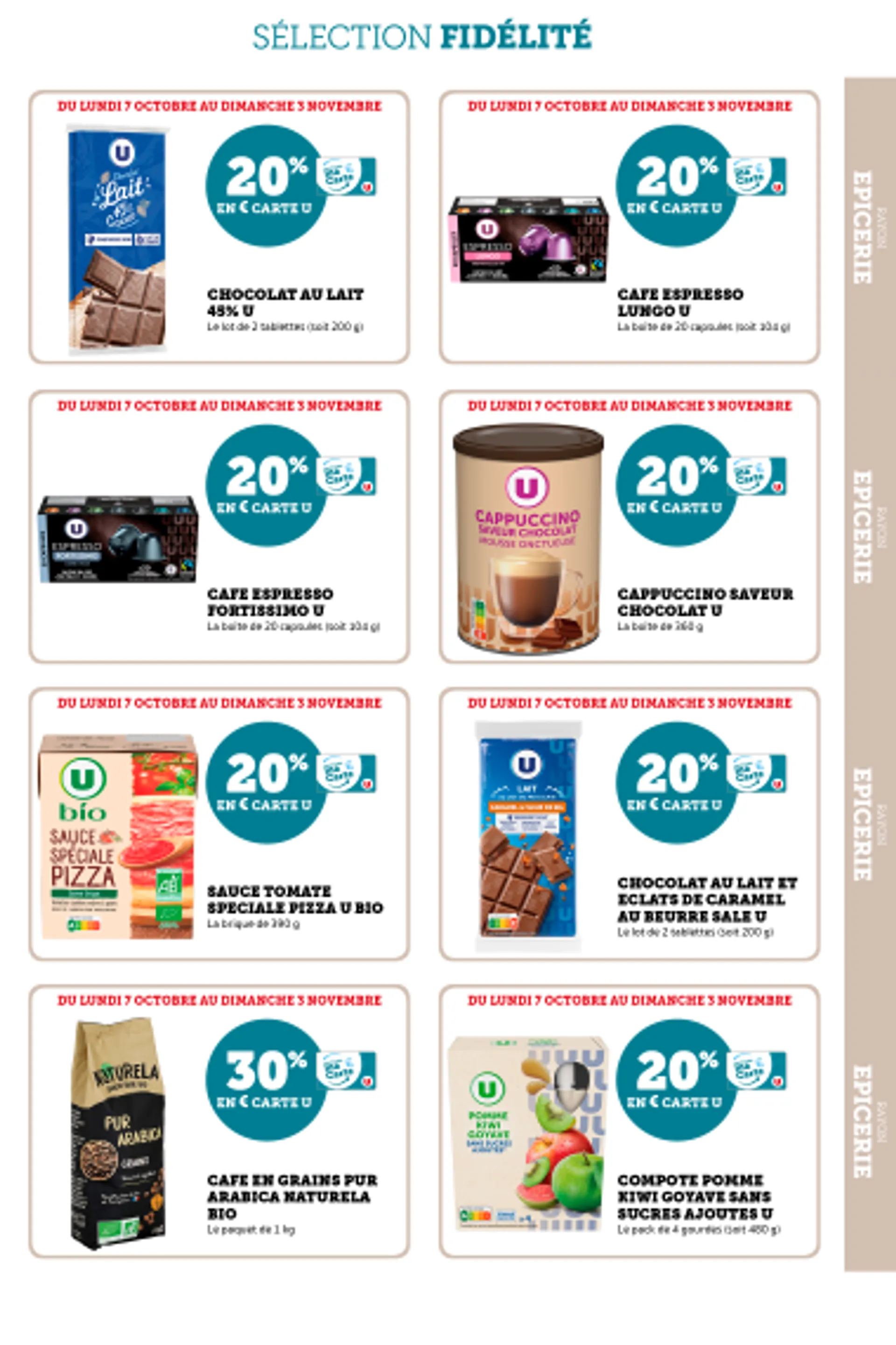 Promos de Super U du 7 octobre au 3 novembre 2024 - Catalogue page 9