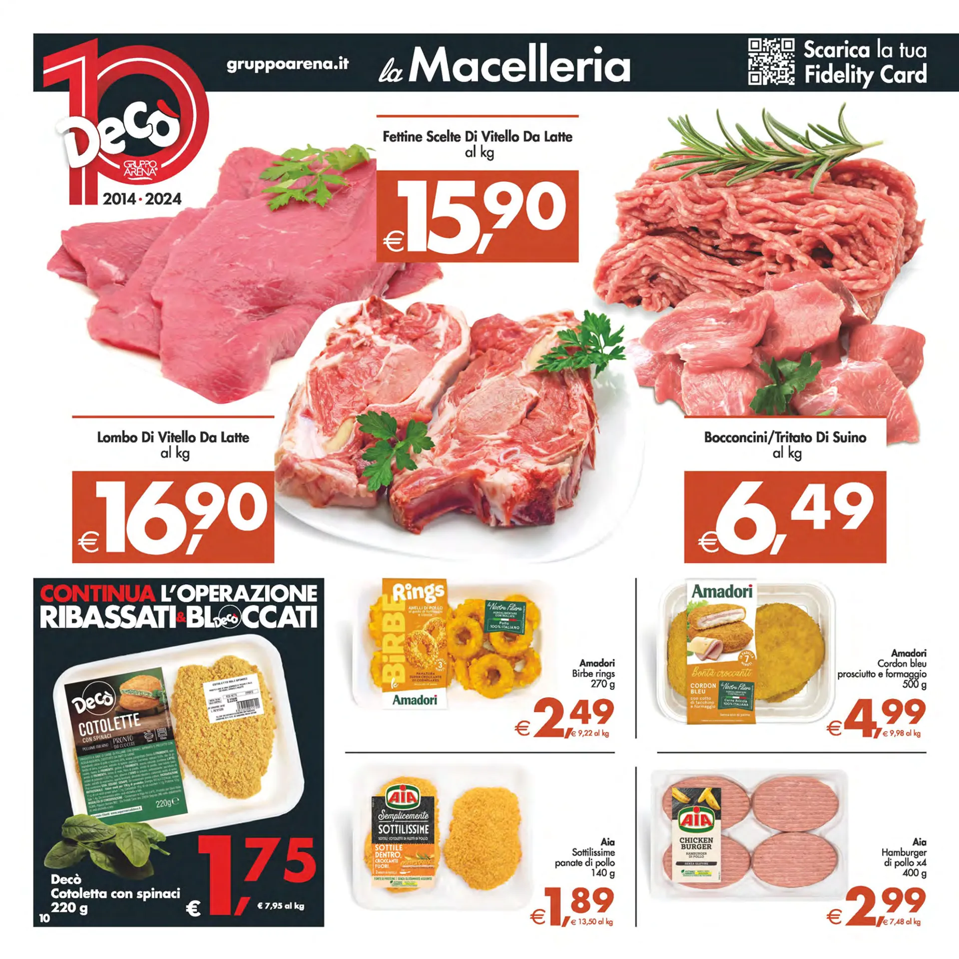 Offerta speciale di Deco Supermercati da 15 ottobre a 24 ottobre di 2024 - Pagina del volantino 10