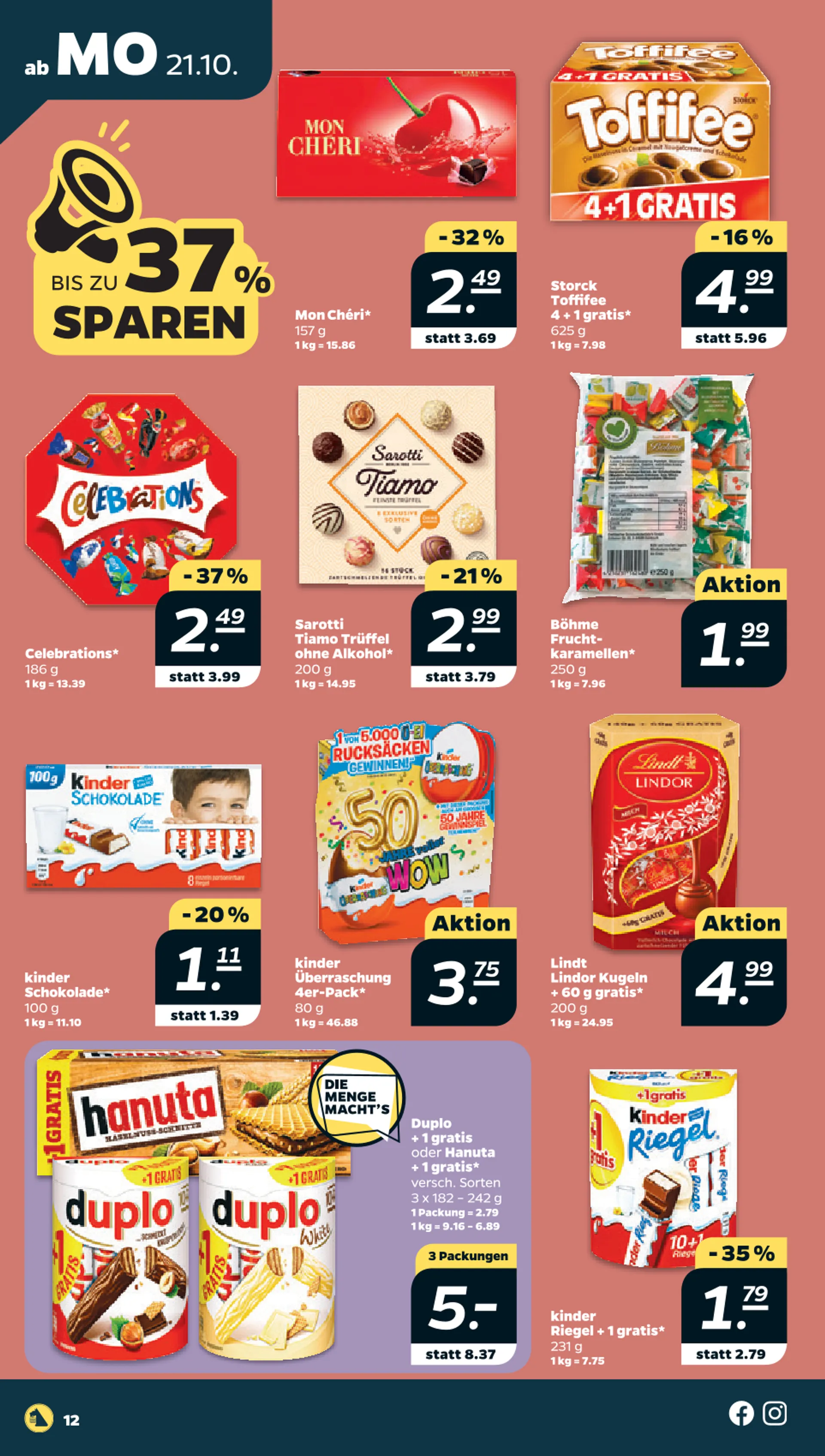 Netto Angebote von 21. Oktober bis 26. Oktober 2024 - Prospekt seite 12