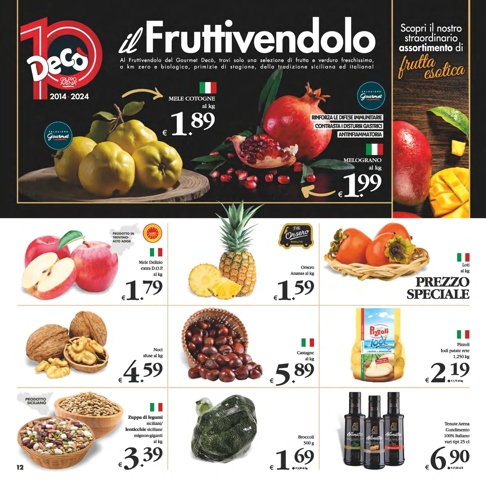 Offerta speciale di Deco Supermercati da 15 ottobre a 24 ottobre di 2024 - Pagina del volantino 12