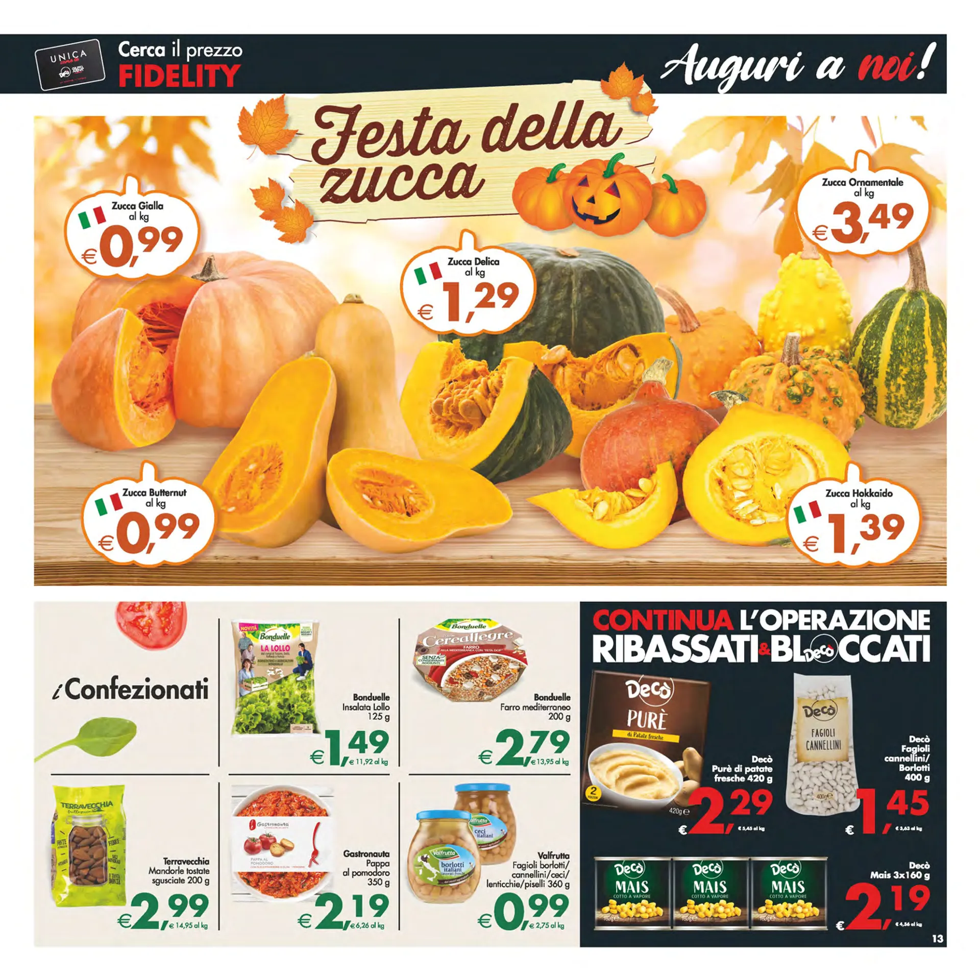 Offerta speciale di Deco Supermercati da 15 ottobre a 24 ottobre di 2024 - Pagina del volantino 13