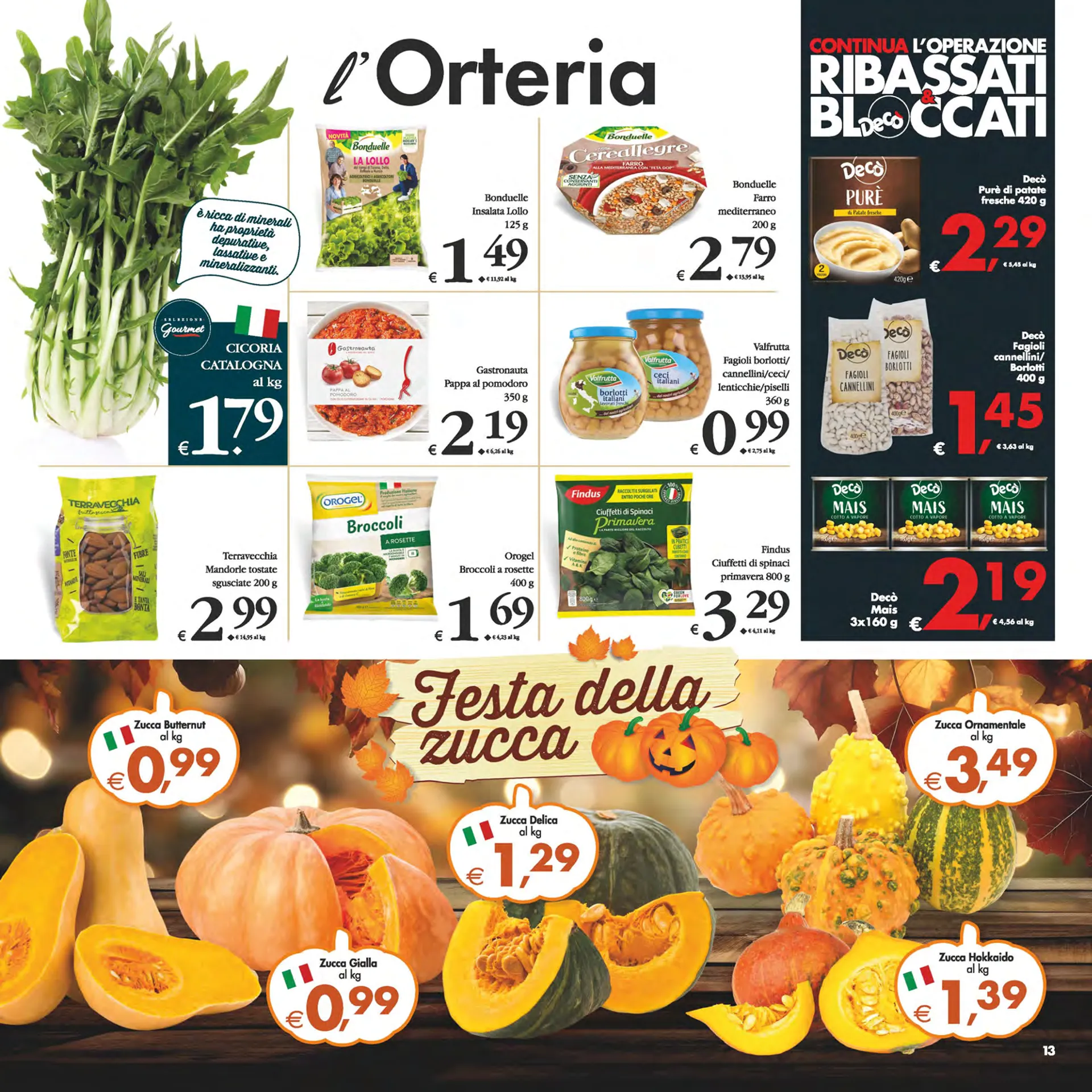 Offerta speciale di Deco Supermercati da 15 ottobre a 24 ottobre di 2024 - Pagina del volantino 13