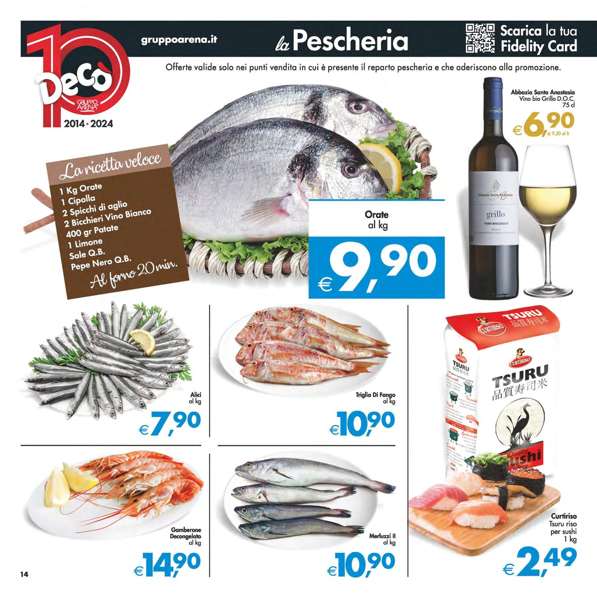 Offerta speciale di Deco Supermercati da 15 ottobre a 24 ottobre di 2024 - Pagina del volantino 14