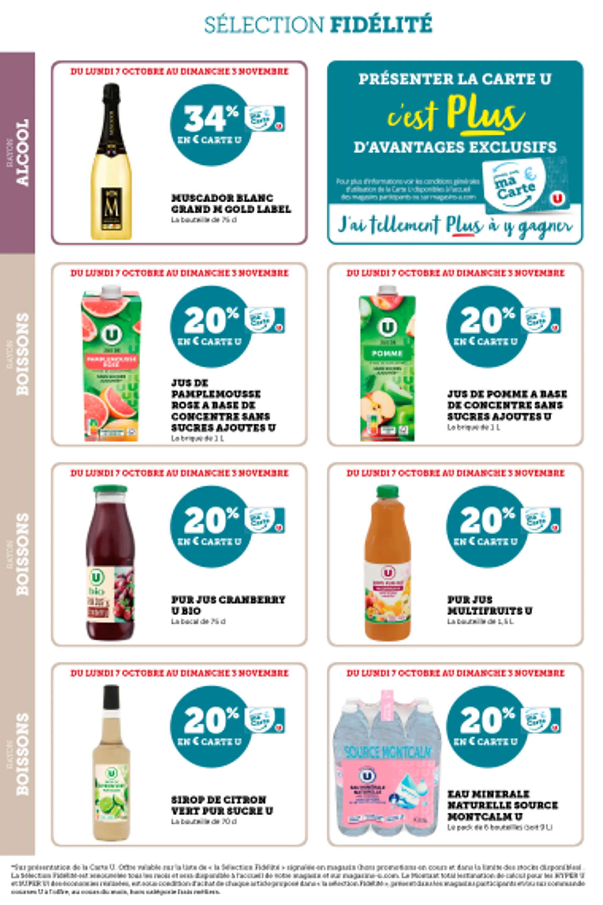 Promos de Super U du 7 octobre au 3 novembre 2024 - Catalogue page 14