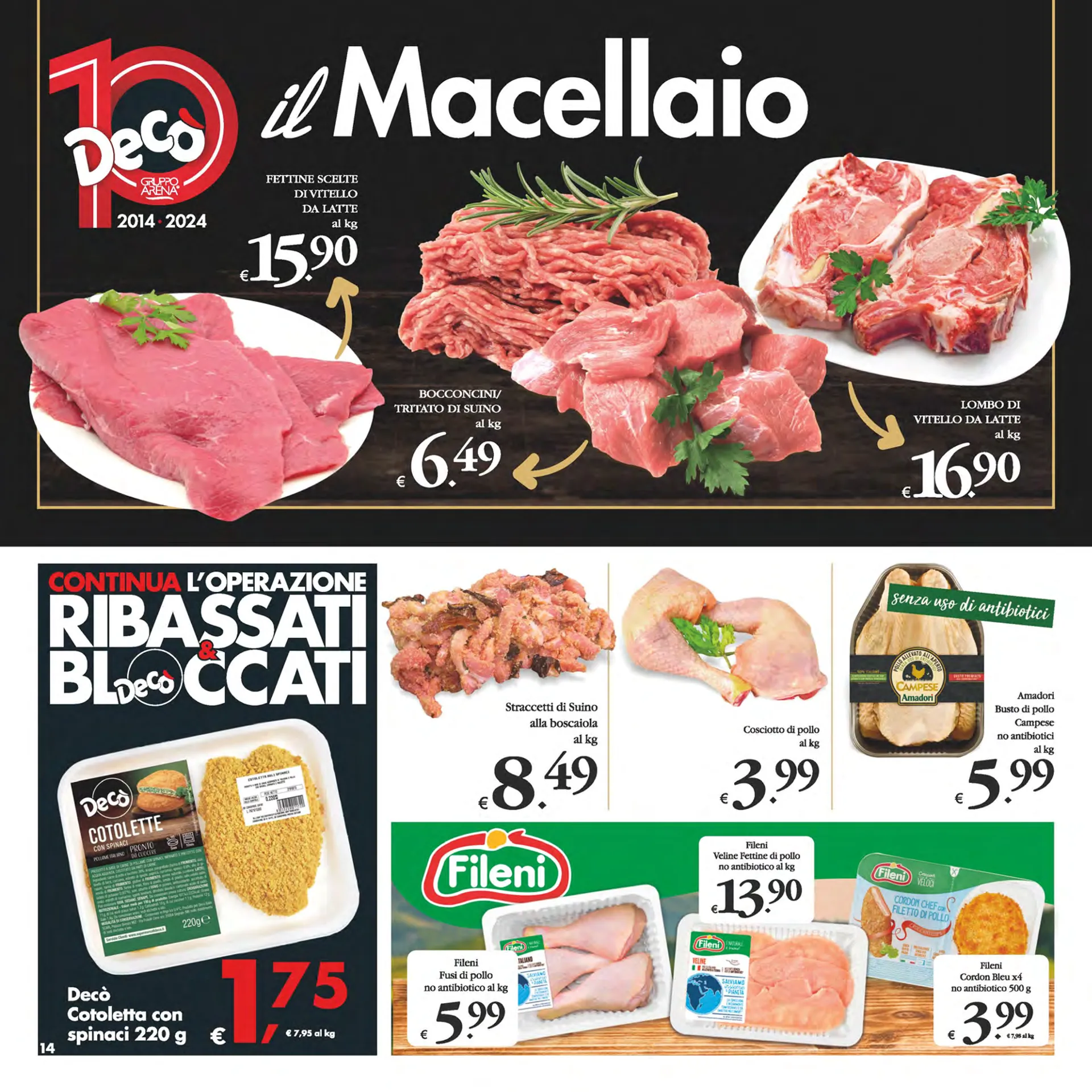 Offerta speciale di Deco Supermercati da 15 ottobre a 24 ottobre di 2024 - Pagina del volantino 14