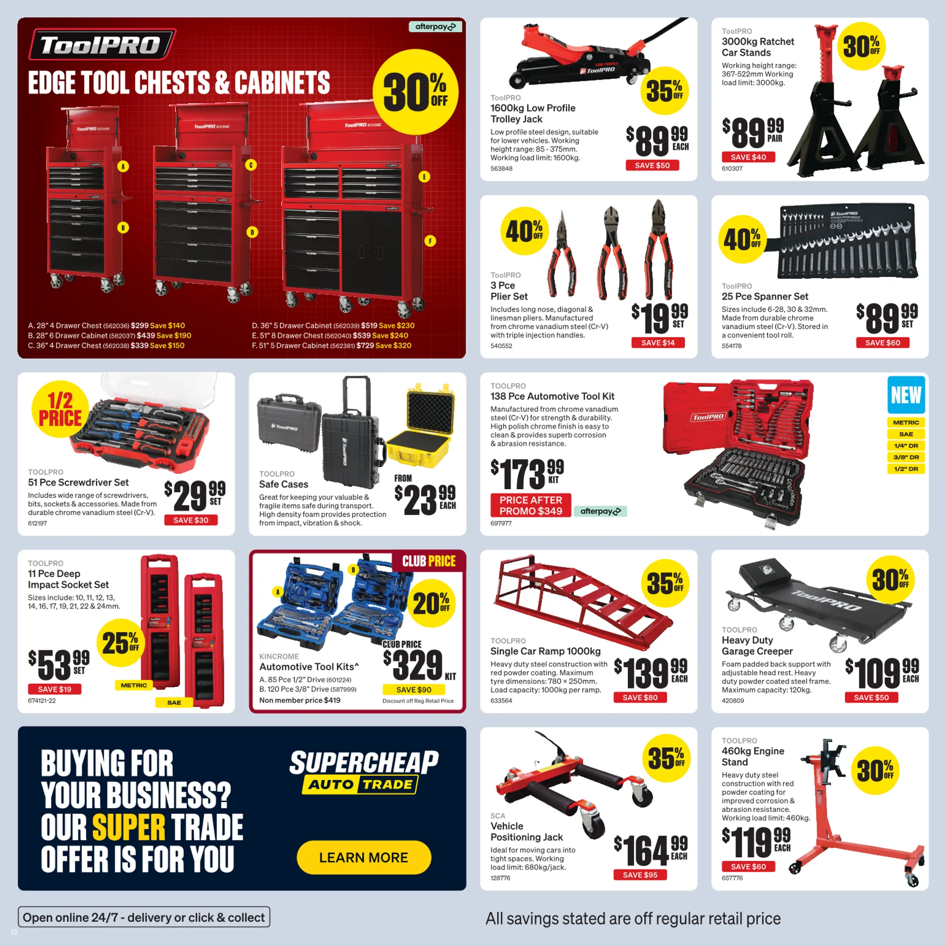 SuperCheap Auto special deal from 9 January to 19 January 2025 - Catalogue Page 14