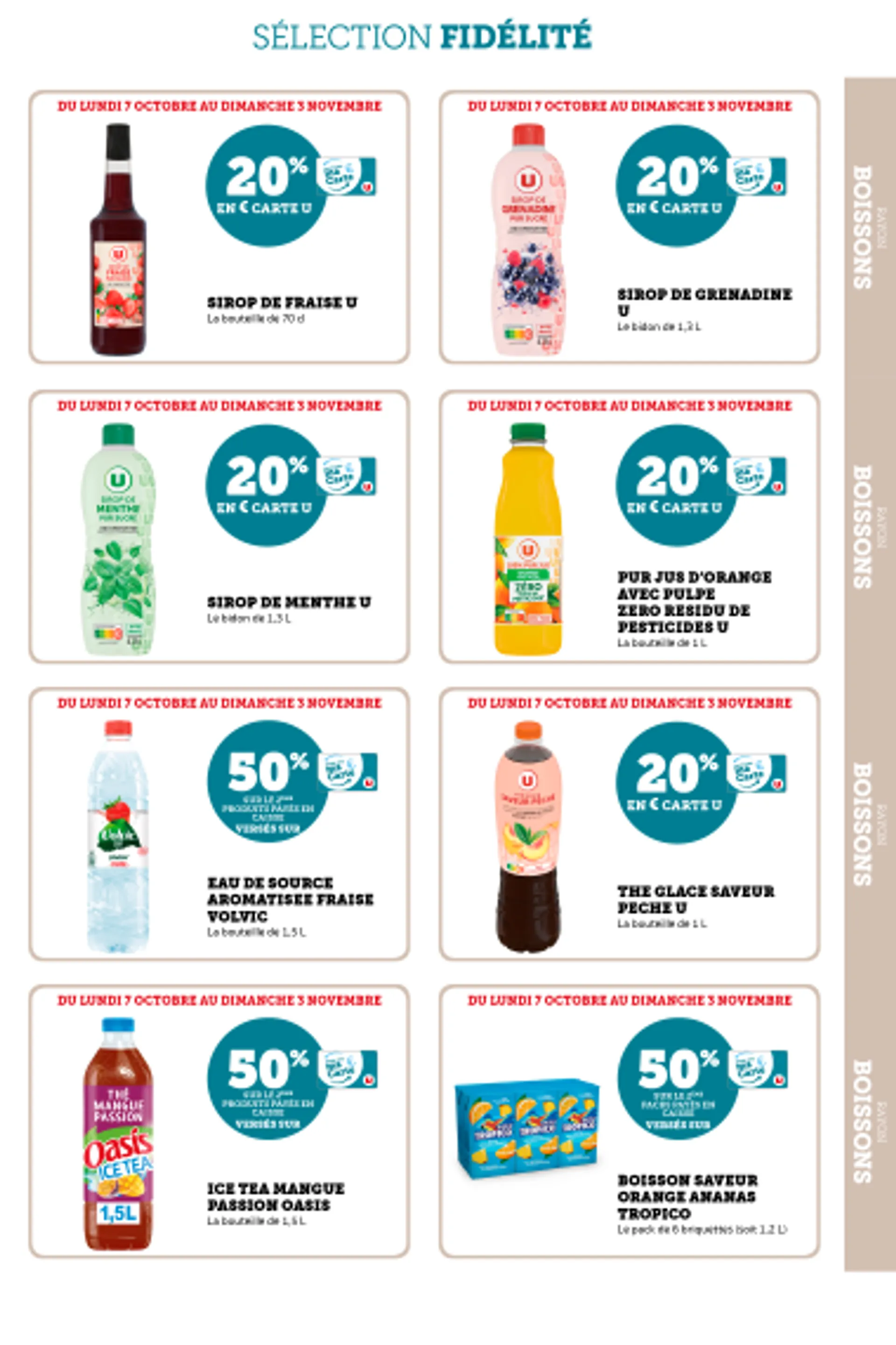 Promos de Super U du 7 octobre au 3 novembre 2024 - Catalogue page 15