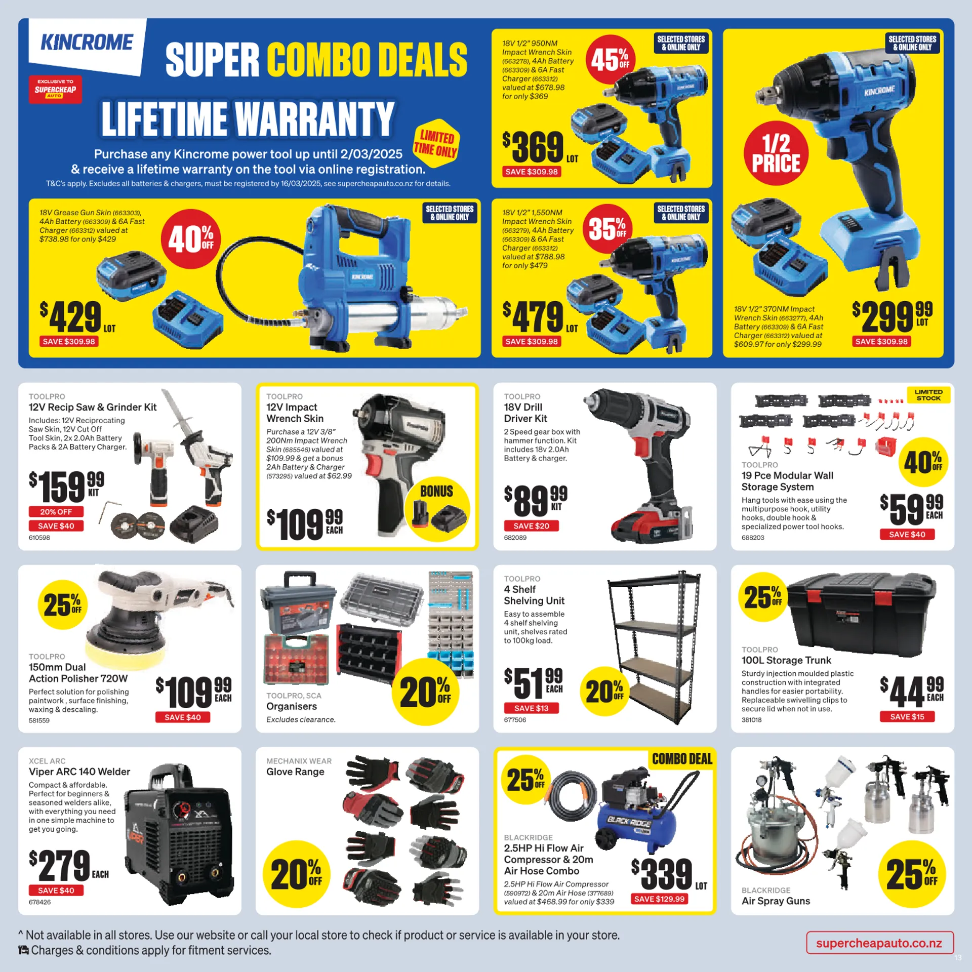 SuperCheap Auto special deal from 9 January to 19 January 2025 - Catalogue Page 15