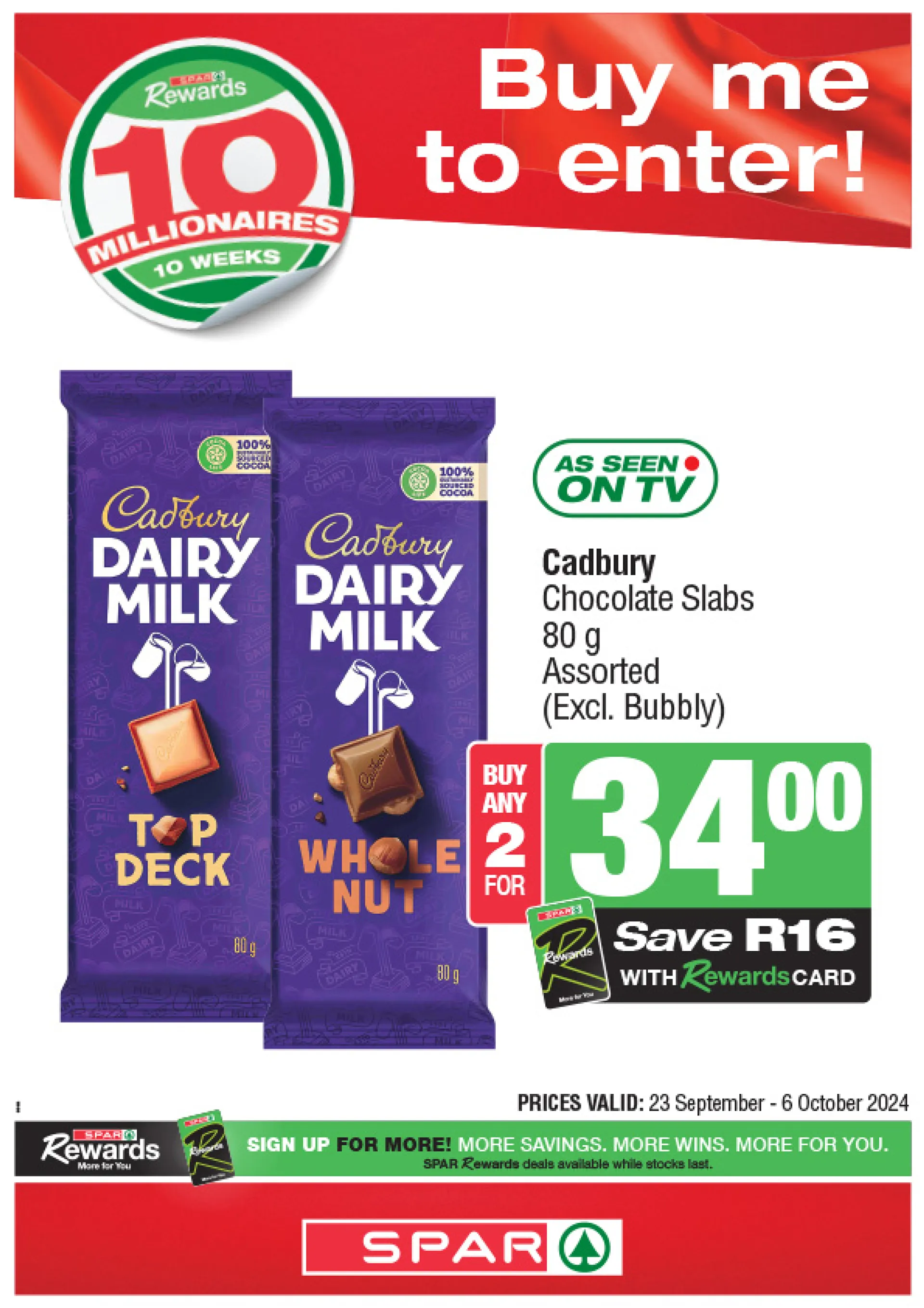 SPAR sales from 23 September to 6 October 2024 - Catalogue Page 15