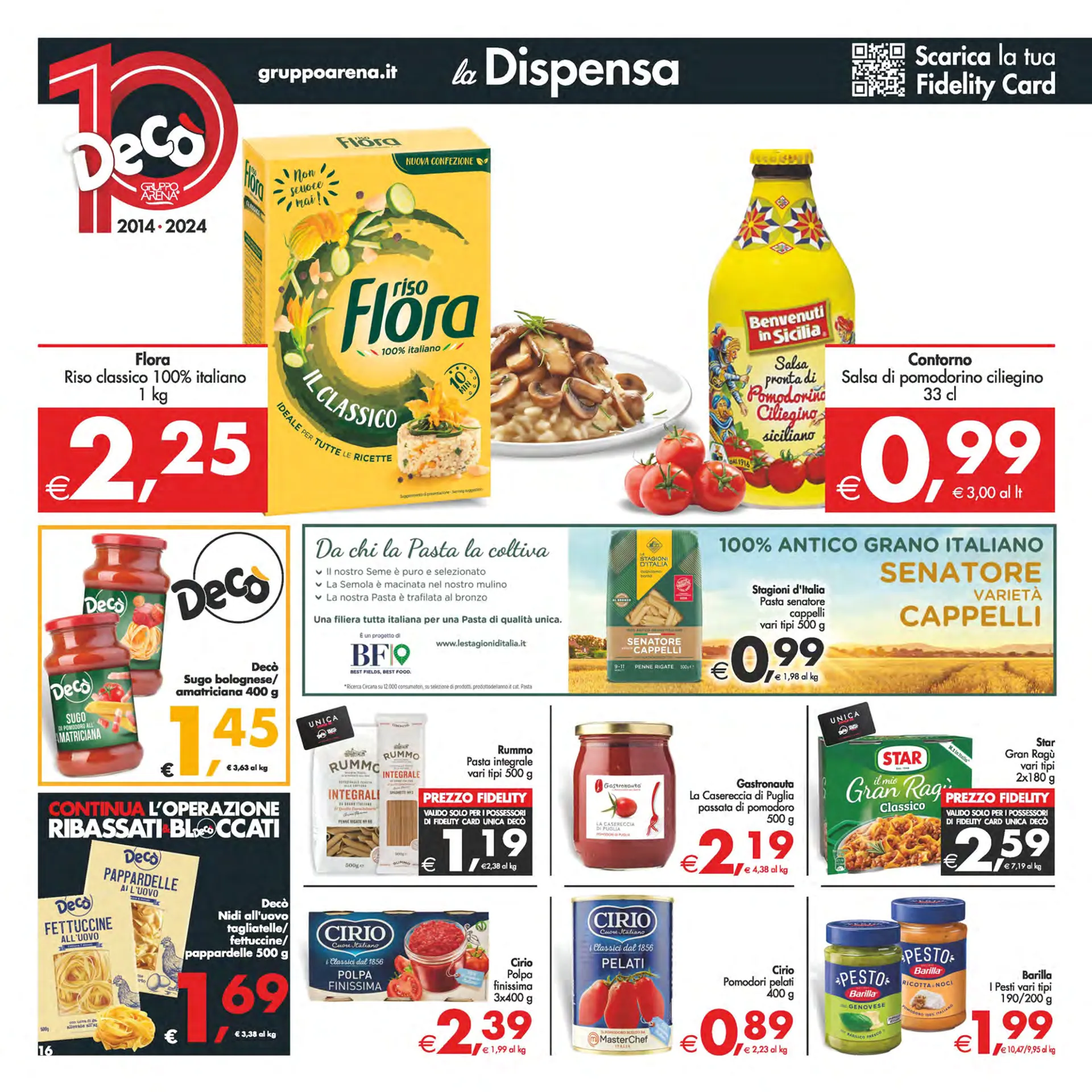 Offerta speciale di Deco Supermercati da 15 ottobre a 24 ottobre di 2024 - Pagina del volantino 16