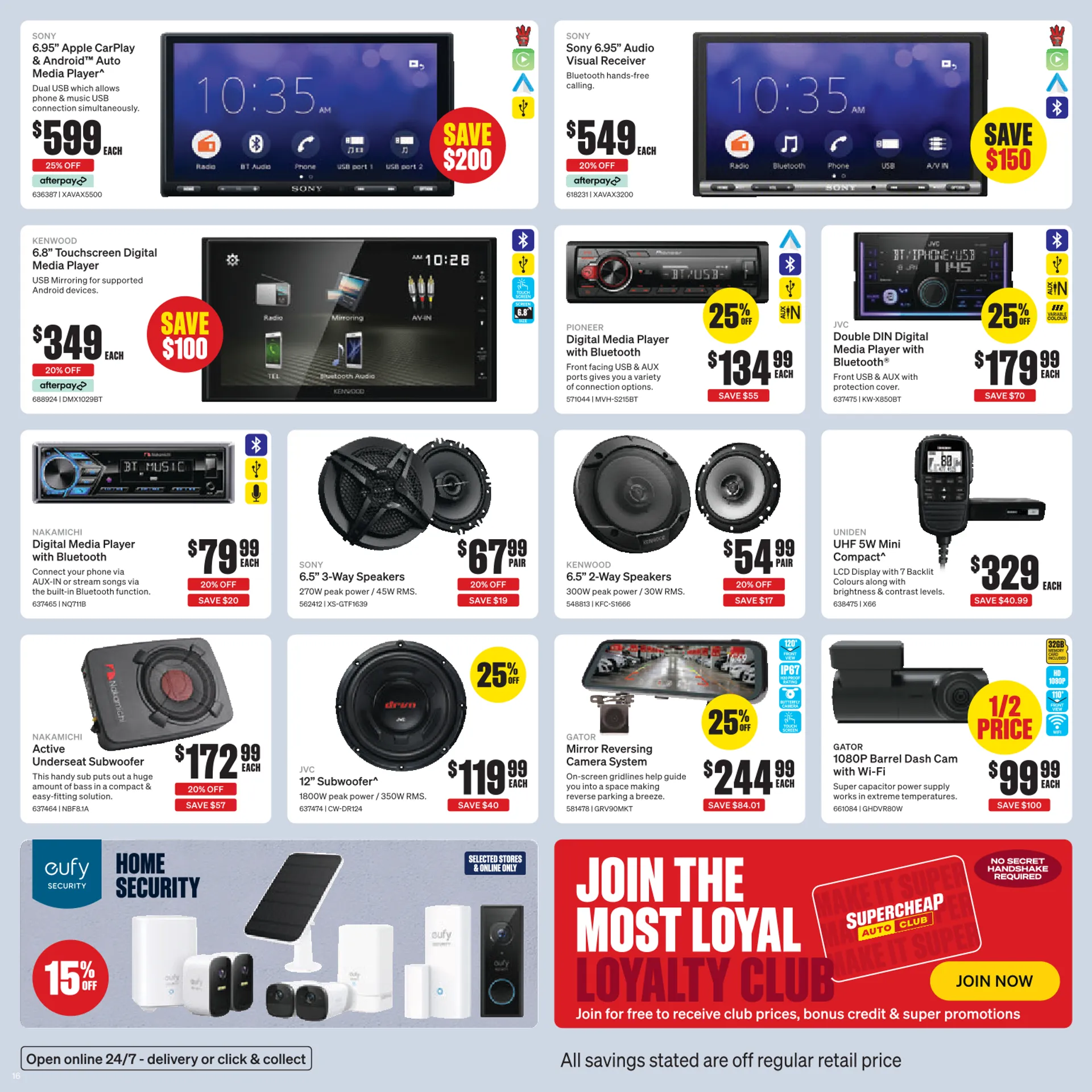 SuperCheap Auto special deal from 9 January to 19 January 2025 - Catalogue Page 18