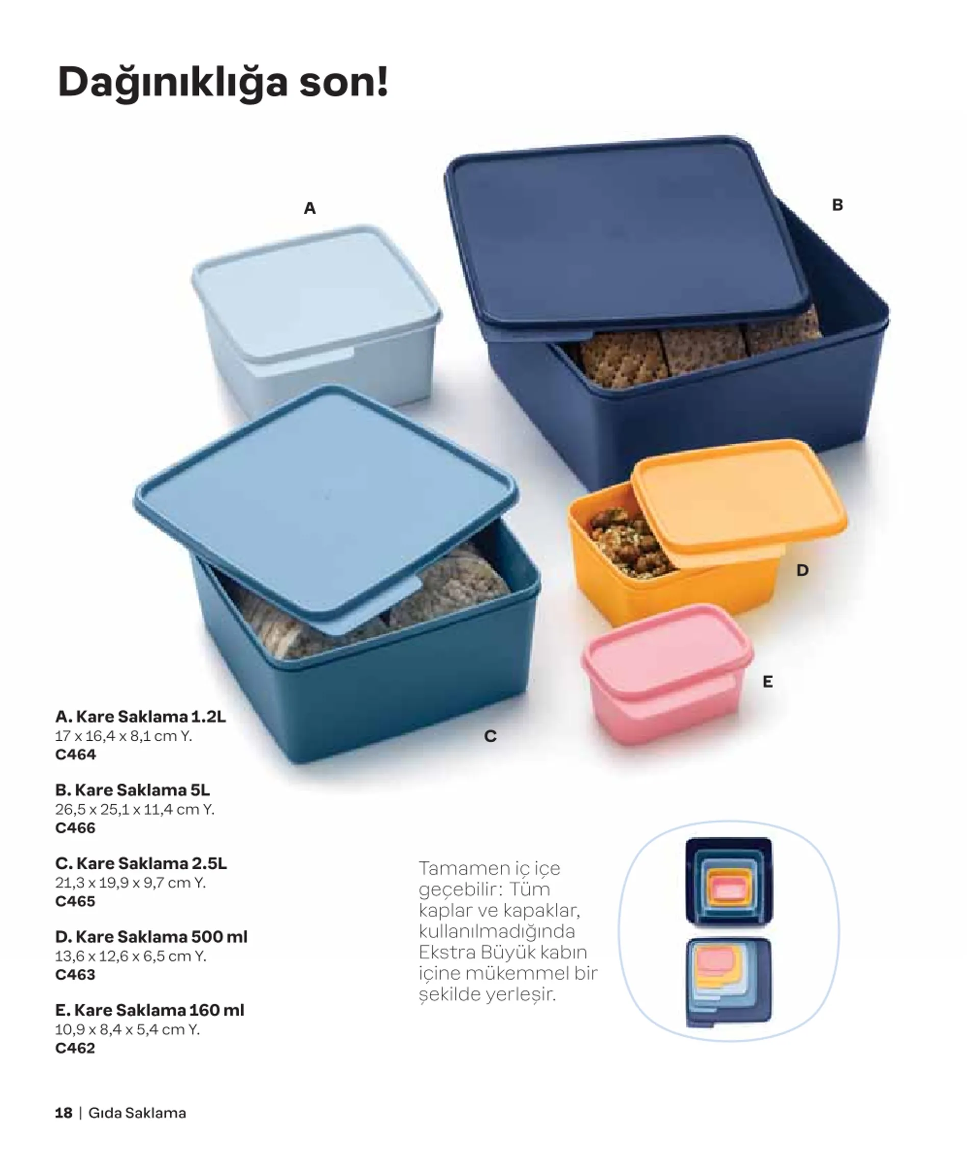 Katalog Tupperware mağazasının özel fırsatı 1 Ocak - 21 Mart 2025 - aktüel Sayfa 18