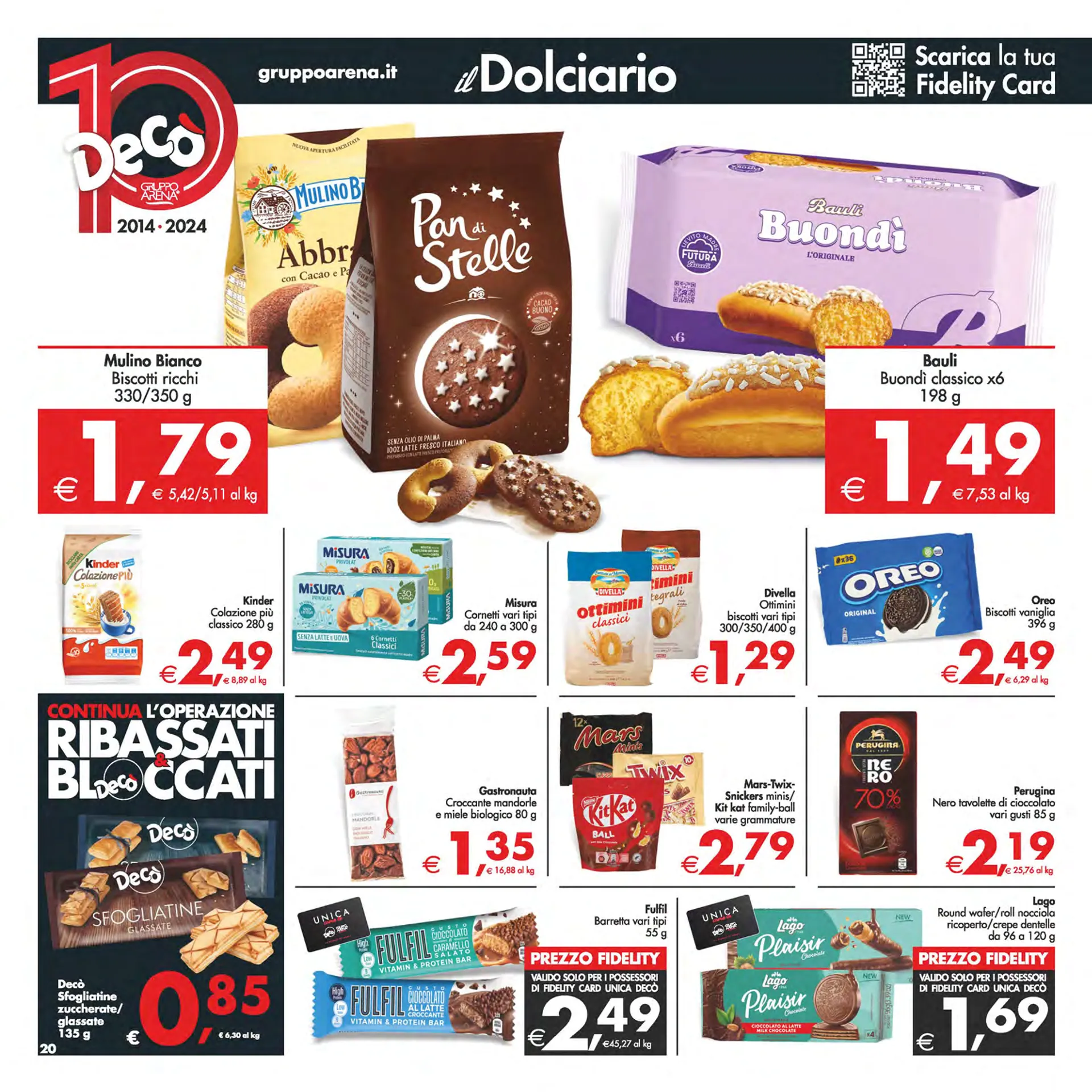 Offerta speciale di Deco Supermercati da 15 ottobre a 24 ottobre di 2024 - Pagina del volantino 20