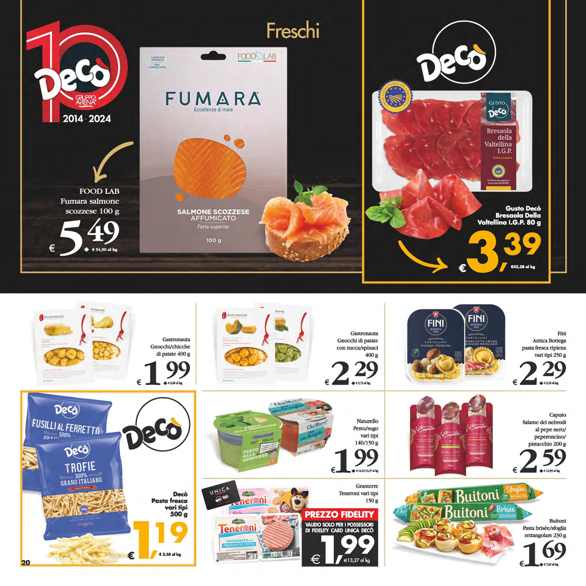 Offerta speciale di Deco Supermercati da 15 ottobre a 24 ottobre di 2024 - Pagina del volantino 20