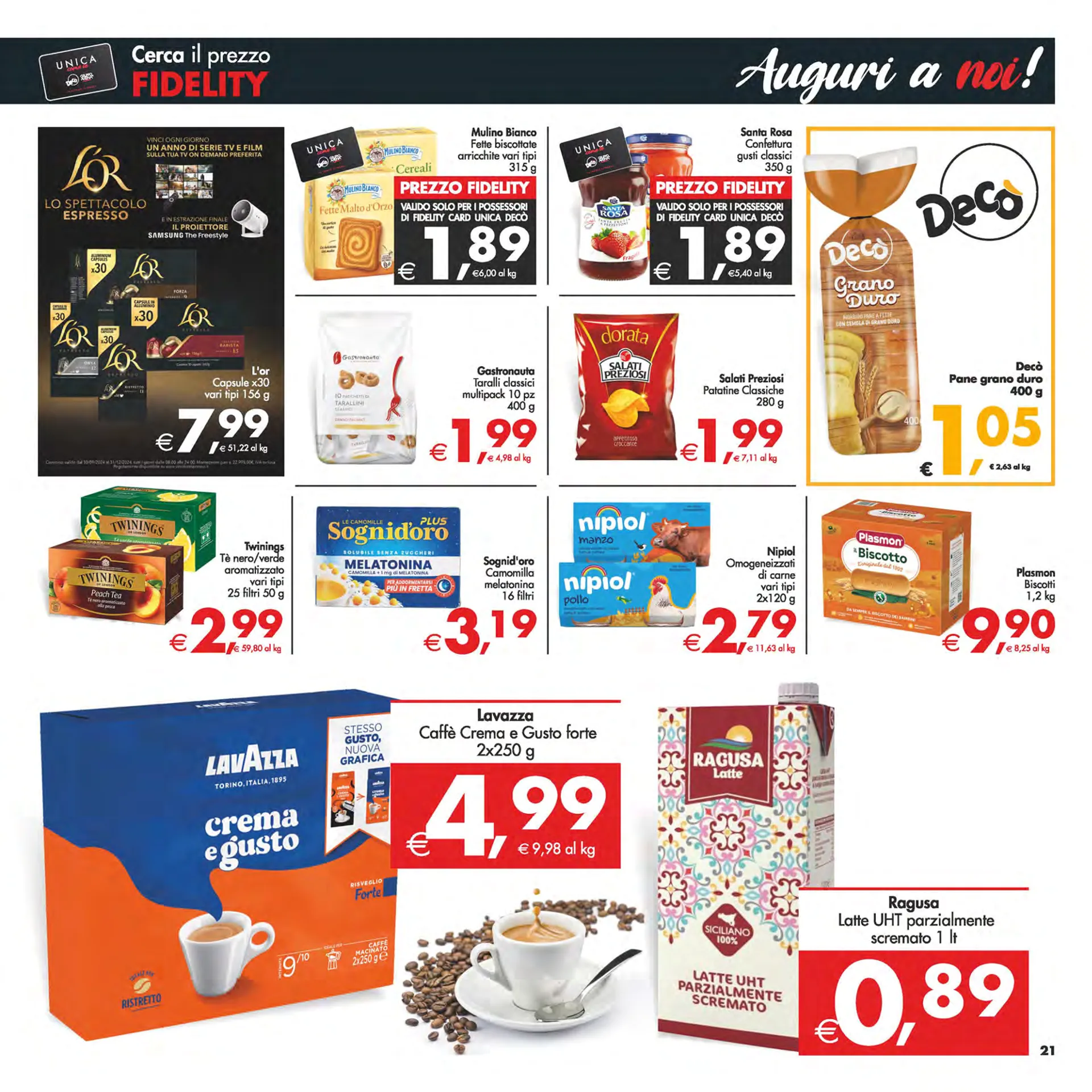 Offerta speciale di Deco Supermercati da 15 ottobre a 24 ottobre di 2024 - Pagina del volantino 21