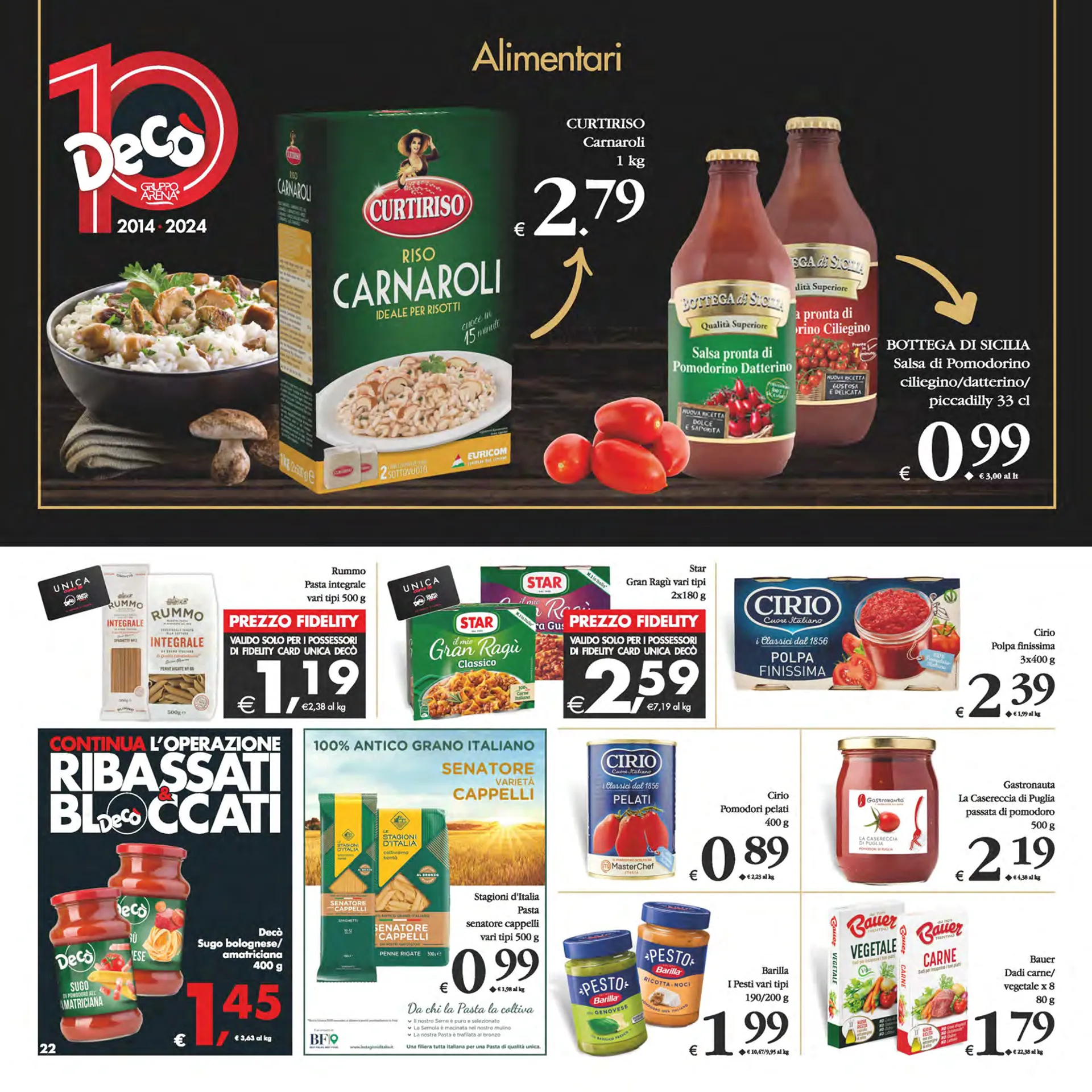 Offerta speciale di Deco Supermercati da 15 ottobre a 24 ottobre di 2024 - Pagina del volantino 22