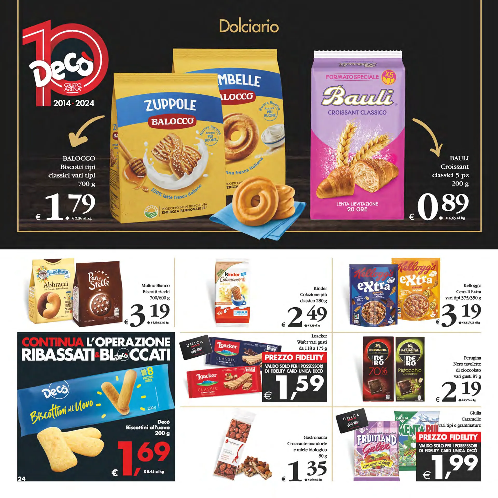 Offerta speciale di Deco Supermercati da 15 ottobre a 24 ottobre di 2024 - Pagina del volantino 24