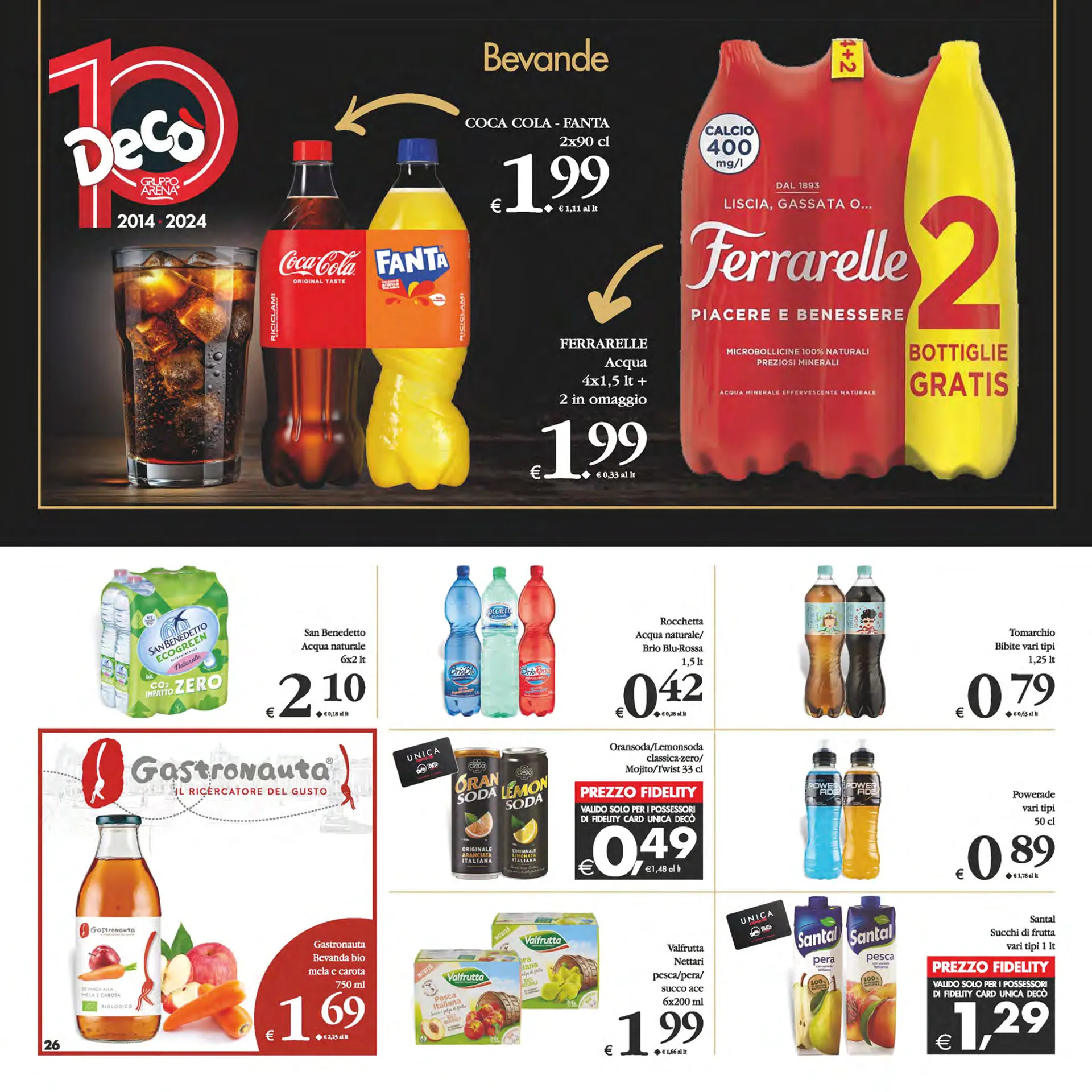 Offerta speciale di Deco Supermercati da 15 ottobre a 24 ottobre di 2024 - Pagina del volantino 26