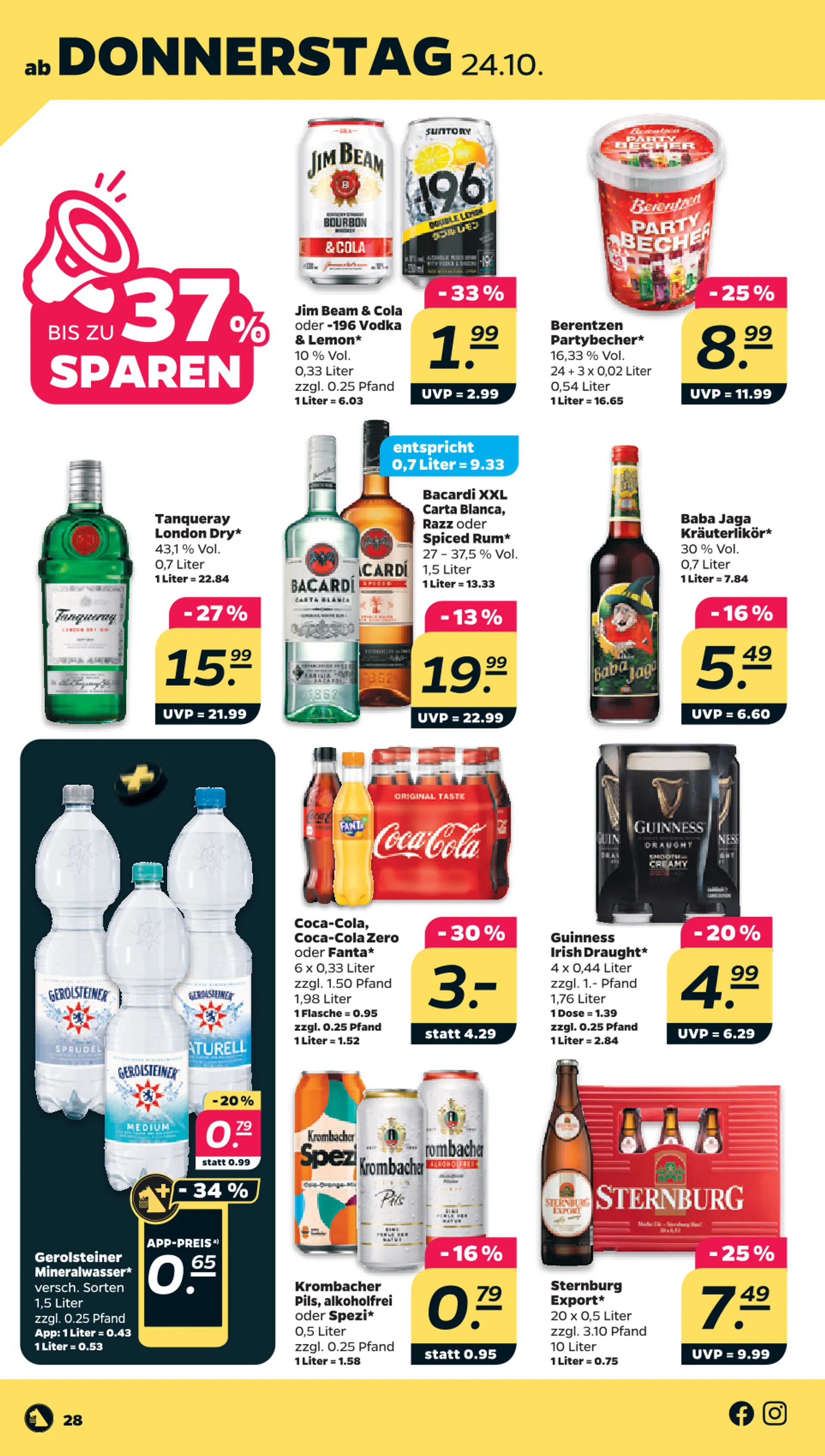 Netto Angebote von 21. Oktober bis 26. Oktober 2024 - Prospekt seite 28