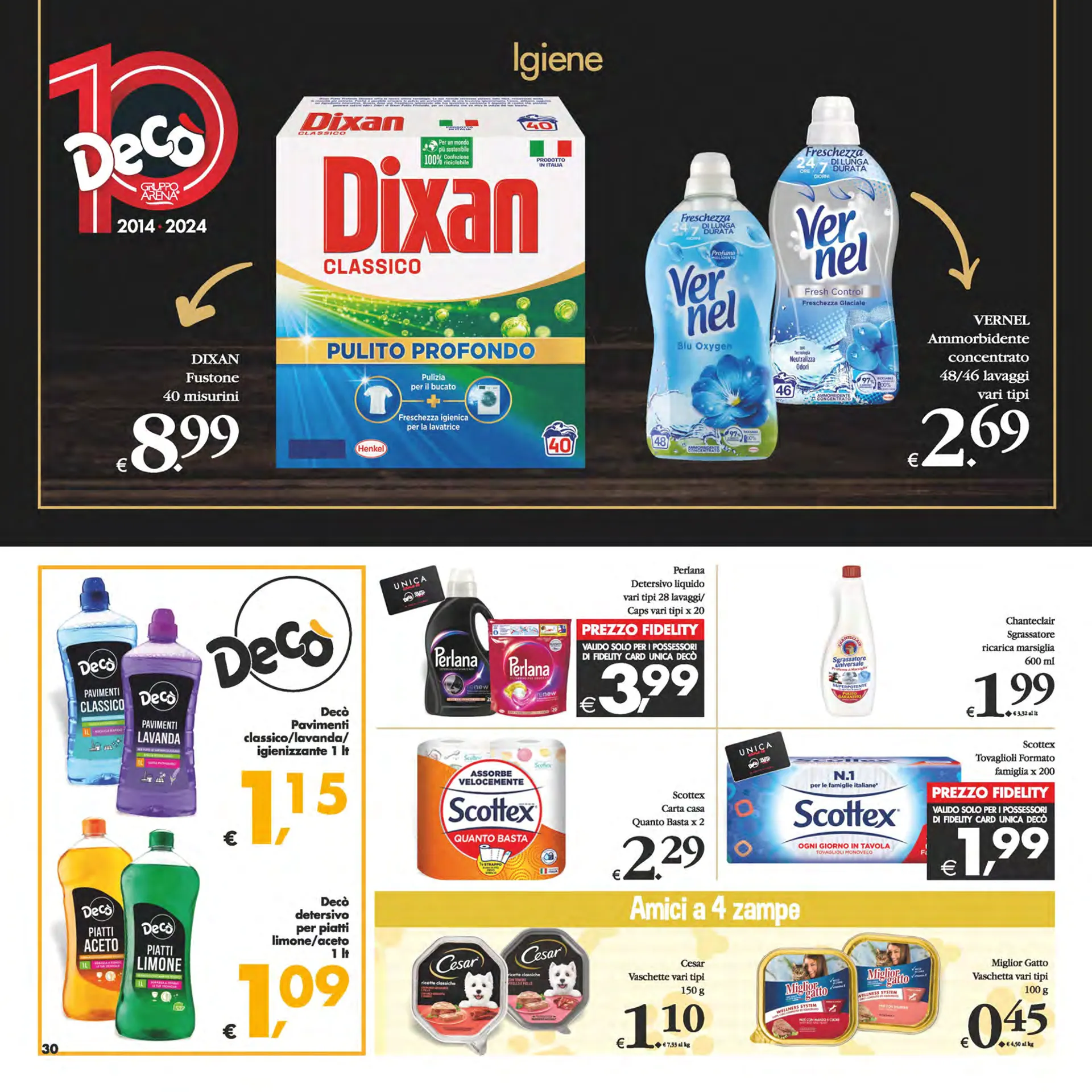 Offerta speciale di Deco Supermercati da 15 ottobre a 24 ottobre di 2024 - Pagina del volantino 30