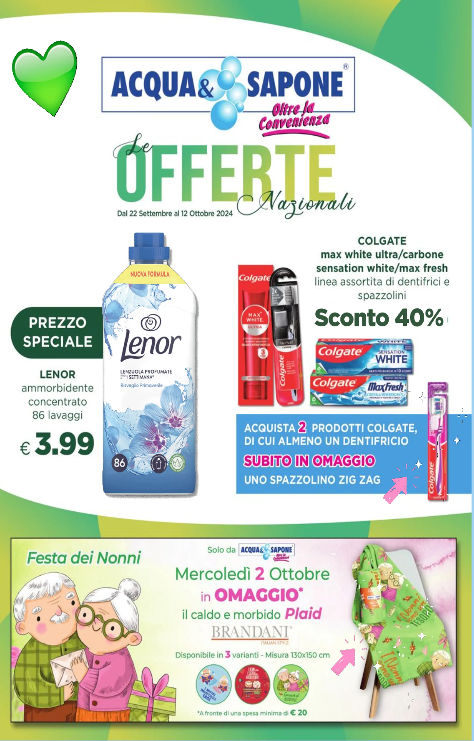 Offerta speciale di Acqua & Sapone da 1 ottobre a 12 ottobre di 2024 - Pagina del volantino 