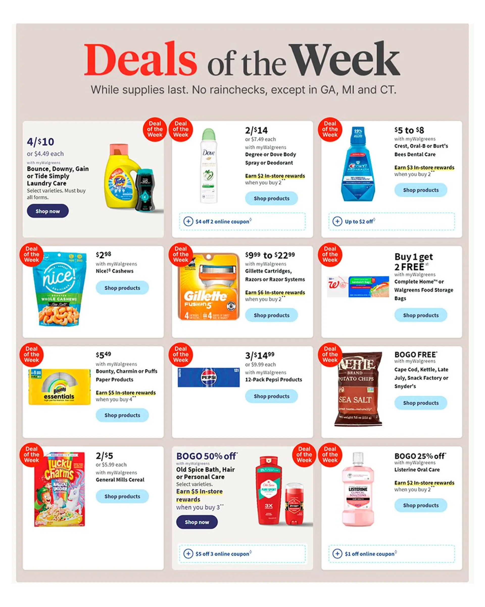 Weekly ad WALGREENS SALES from May 31 to June 7 2024 - Page 1