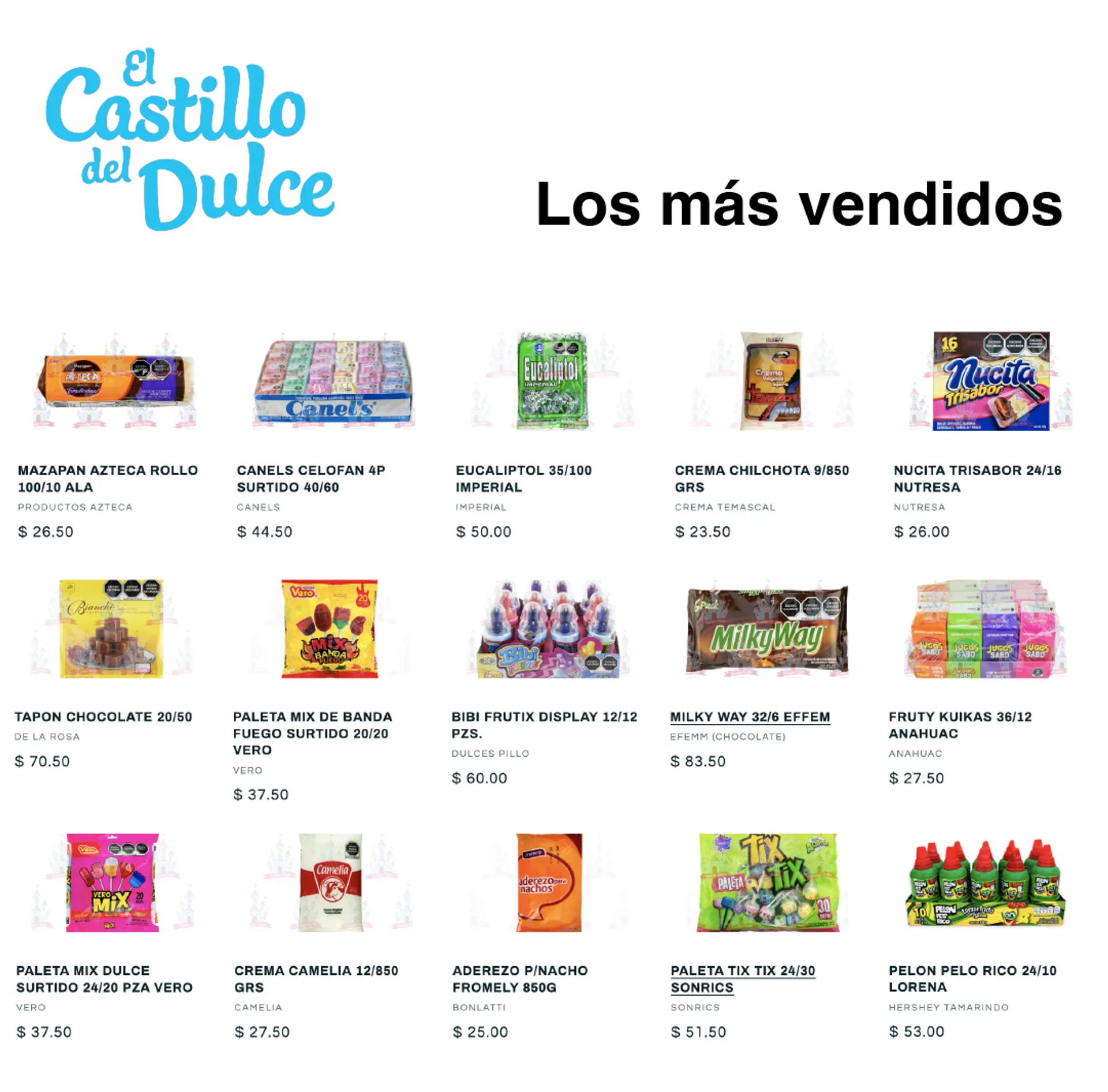 Catálogo de Oferta actual: El Castillo del Dulce 27 de septiembre al 12 de octubre 2024 - Pagina 