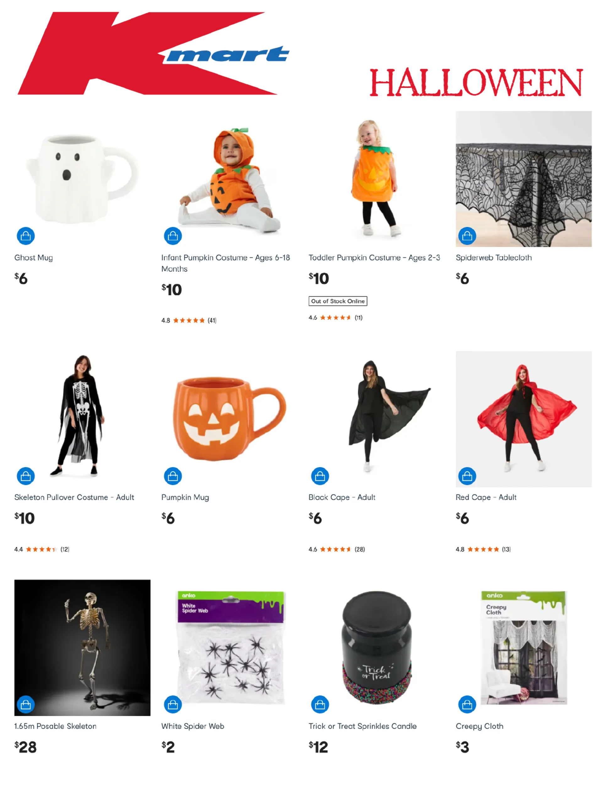 Kmart Halloween deals from 1 October to 31 October 2024 - Catalogue Page 