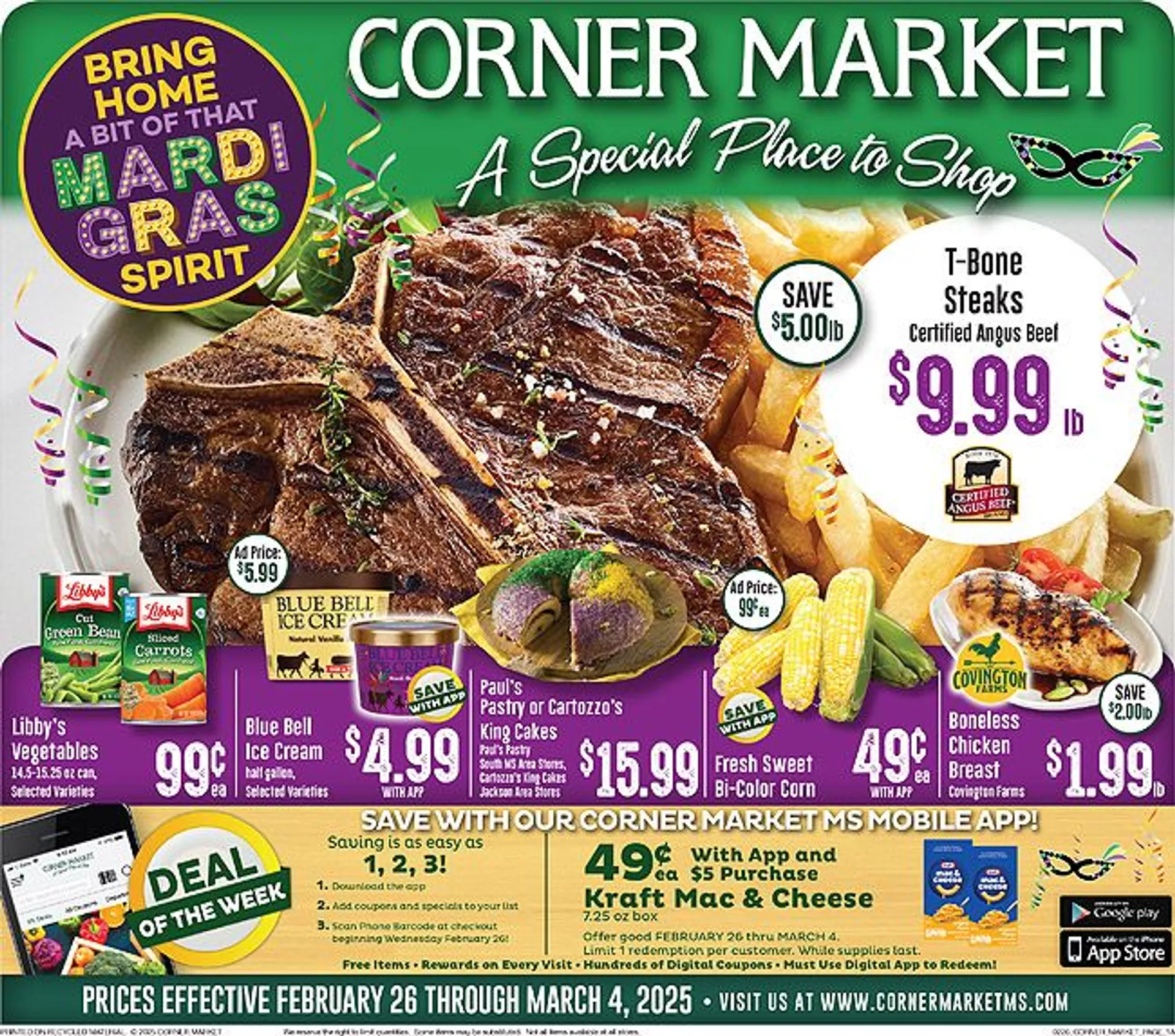 Weekly ad  Corner Market Sales from February 26 to March 4 2025 - Page 