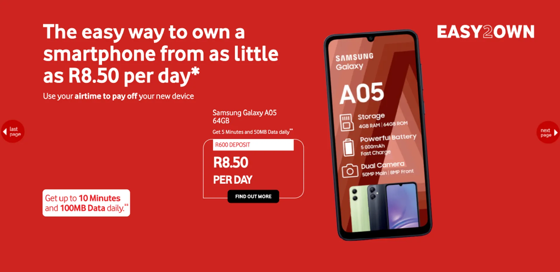 Vodacom October deals from 1 October to 31 October 2024 - Catalogue Page 2