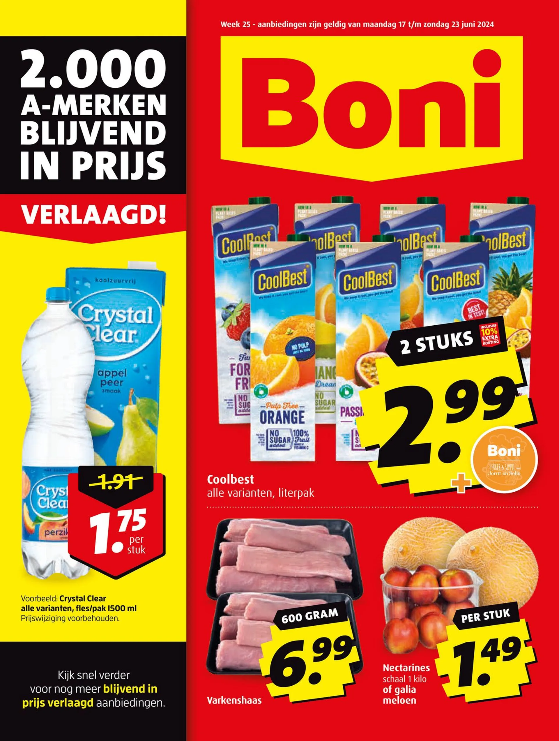 SPECIALE AANBIEDINGEN VAN BONI van 17 juni tot 23 juni 2024 - Folder pagina 