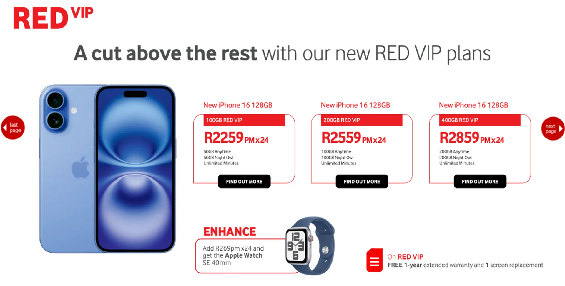 Vodacom October deals from 1 October to 31 October 2024 - Catalogue Page 4