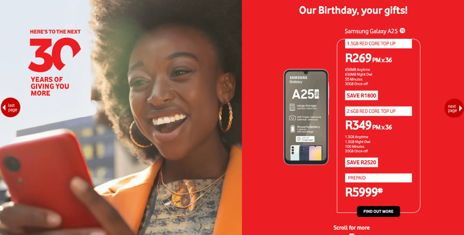 Vodacom October deals from 1 October to 31 October 2024 - Catalogue Page 5