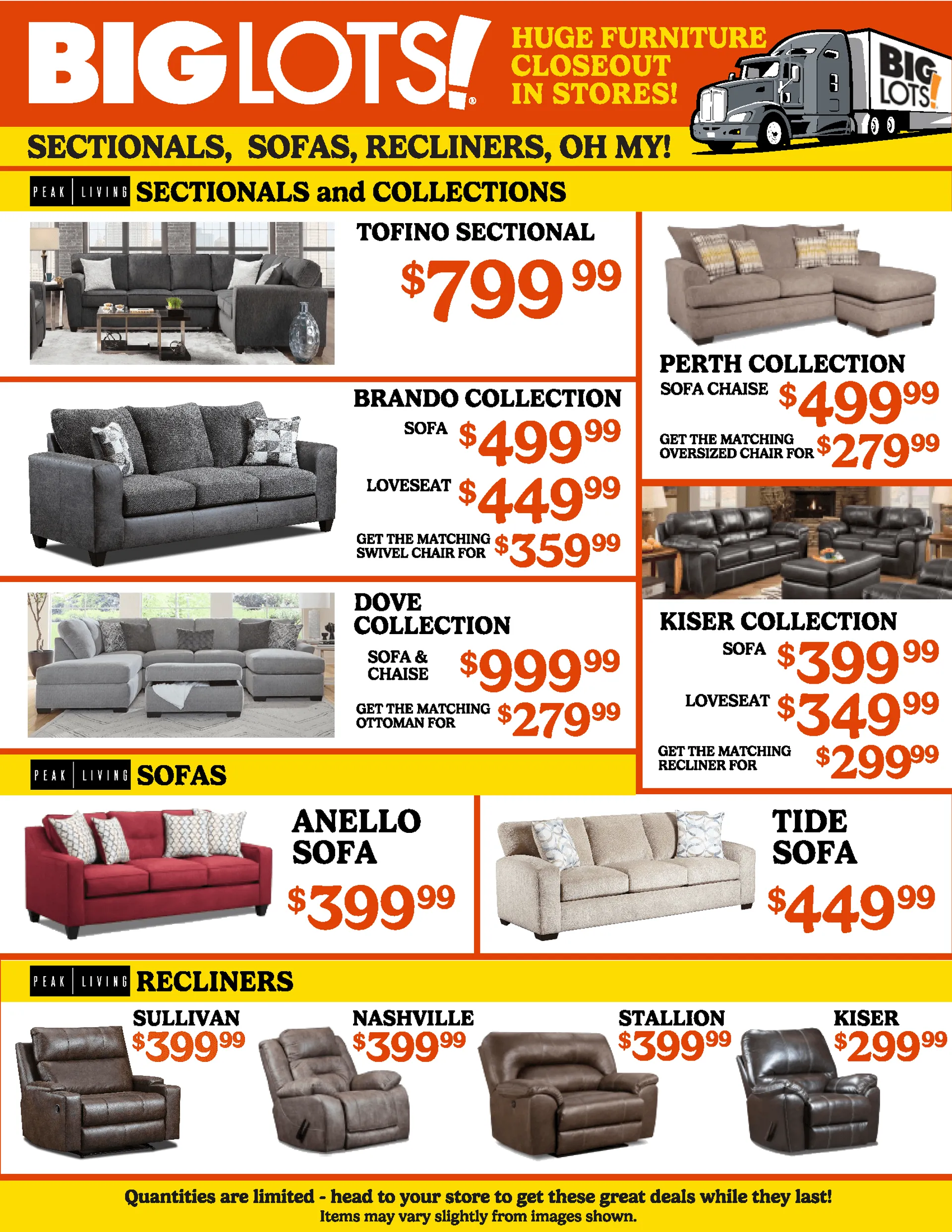 Weekly ad Big Lots Sales from July 31 to August 6 2025 - Page 1